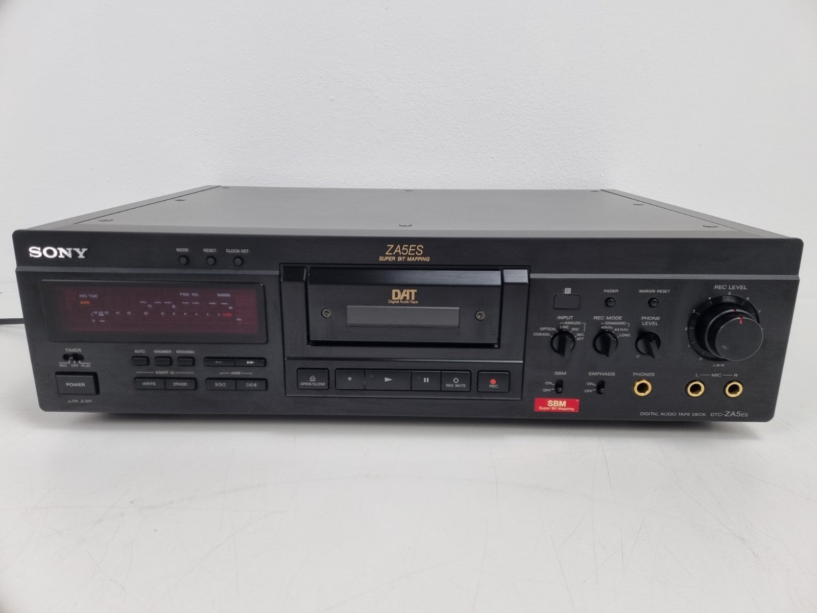 Sony DTC-ZA5ES digitale cassettedeck - Afstandsbediening - Handleiding - Eerste eigenaar
