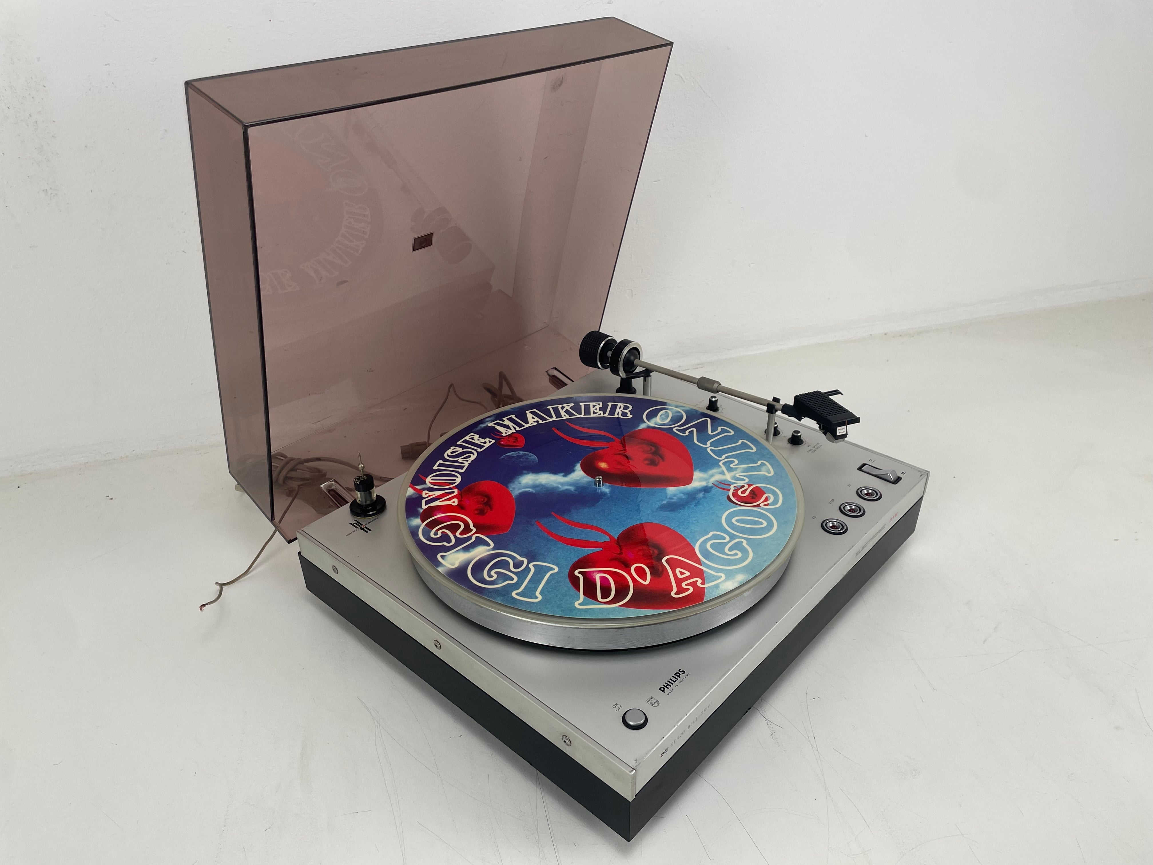 Philips - GA312 - Turntable - New Belt & Stylus GP400 - W/ Manual