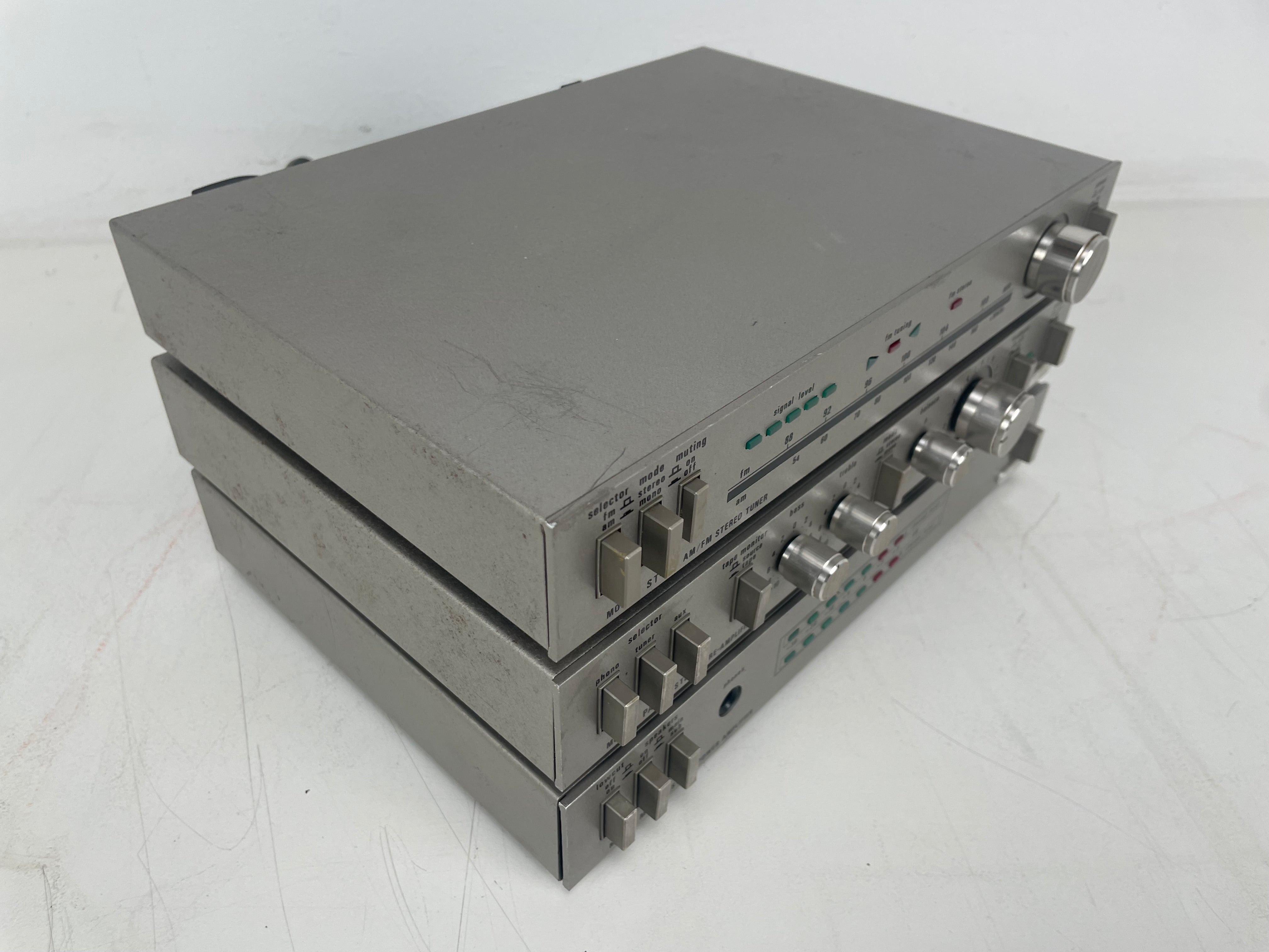 MBO - ST-1/PA-1/MA-1 - Pre/Power-Amplifier/Tuner - Set - Serviced (Repaired)
