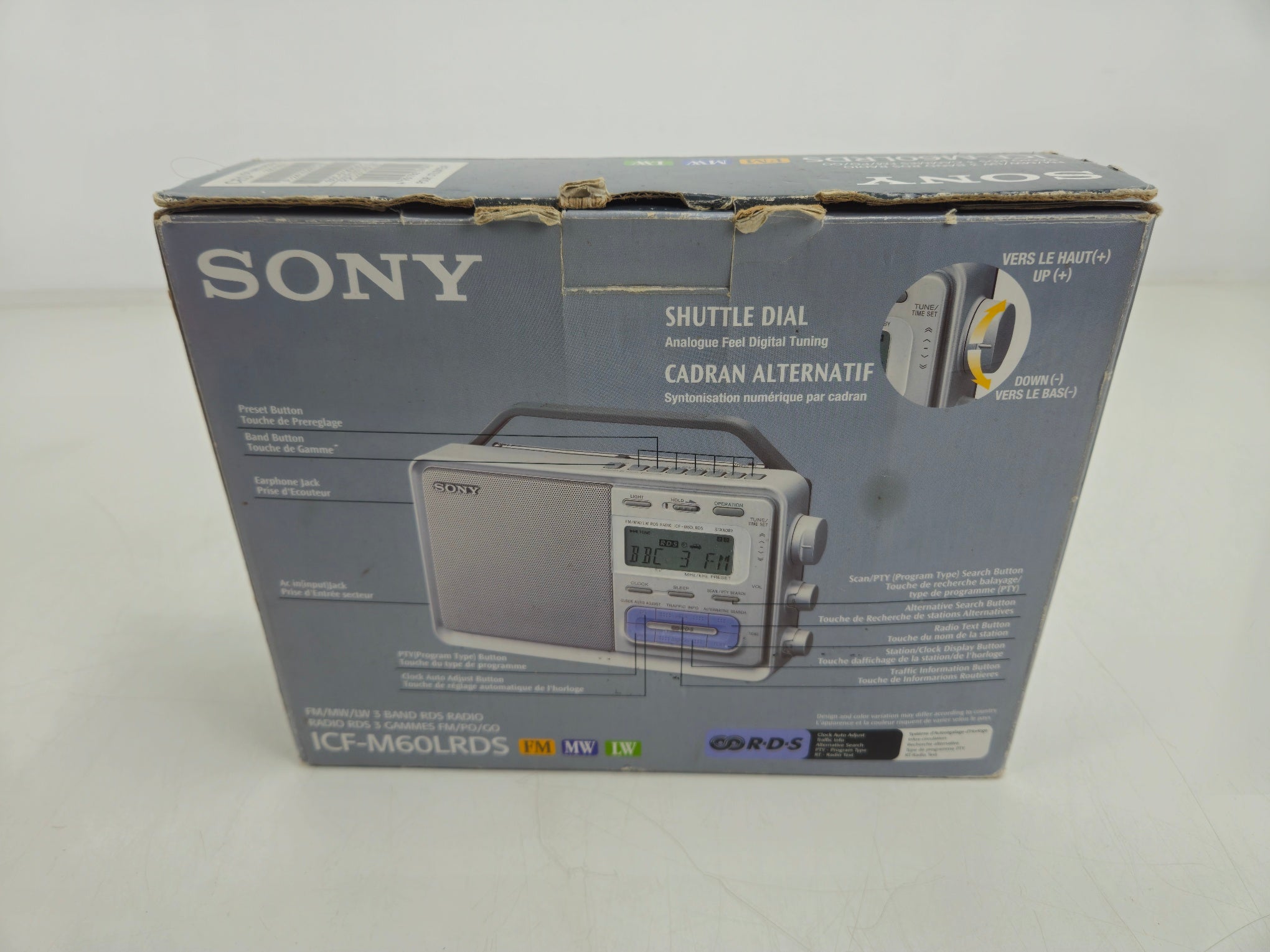 Sony - ICF-M60LRDS - Portable Radio - As New