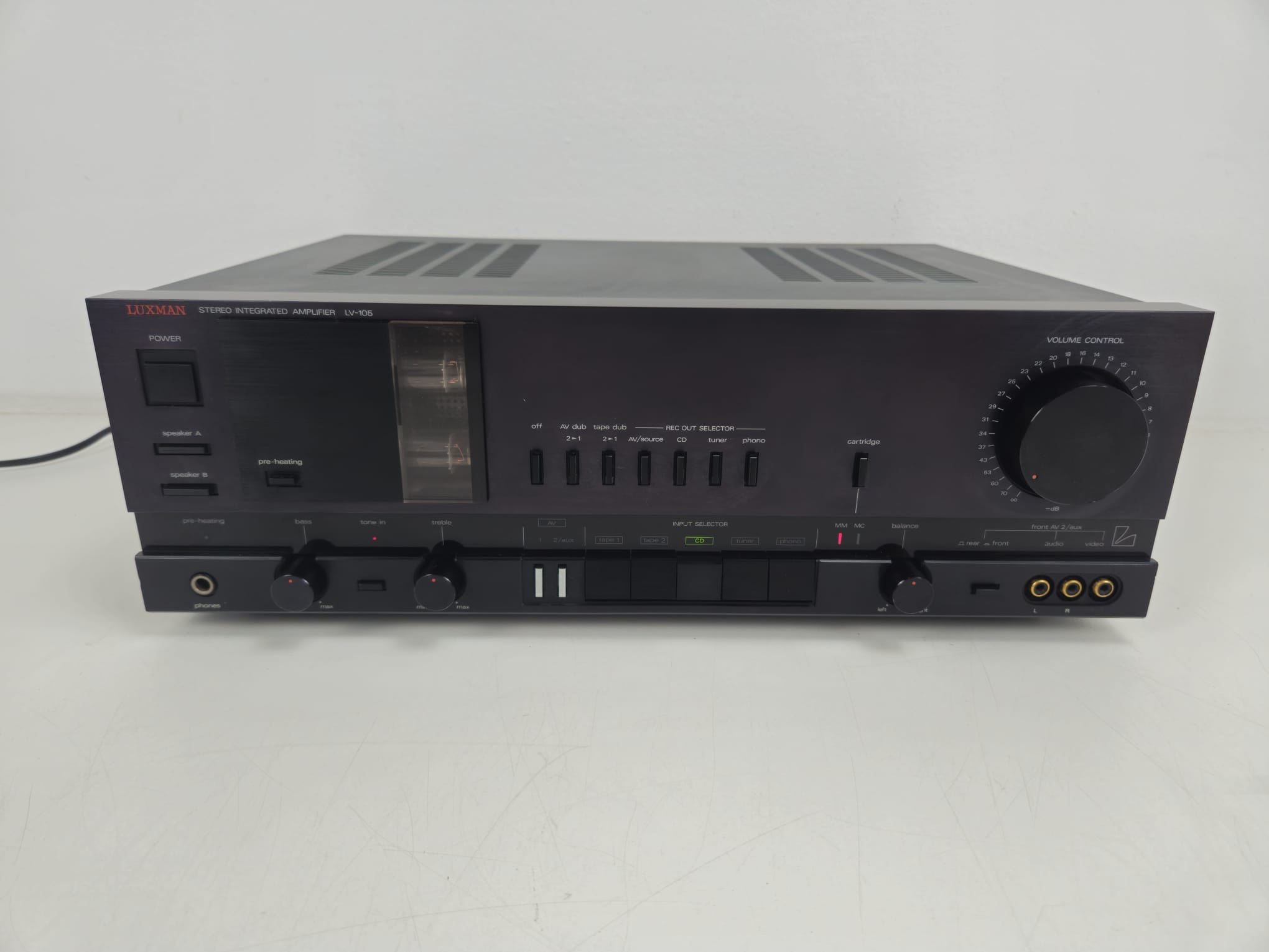 Philips - N4420 - Stereo reel to reel Recorder With Dust Cover New Belts And speakers
