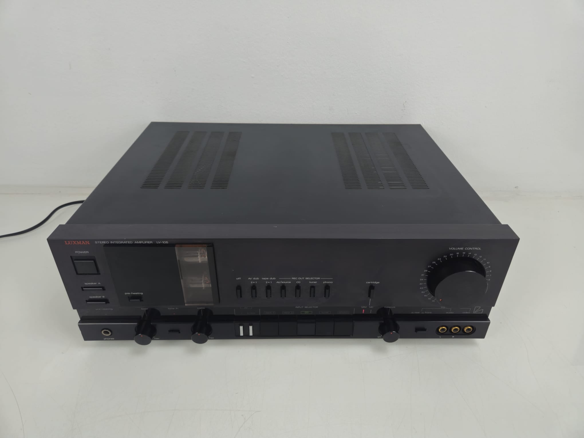 Philips - N4420 - Stereo reel to reel Recorder With Dust Cover New Belts And speakers