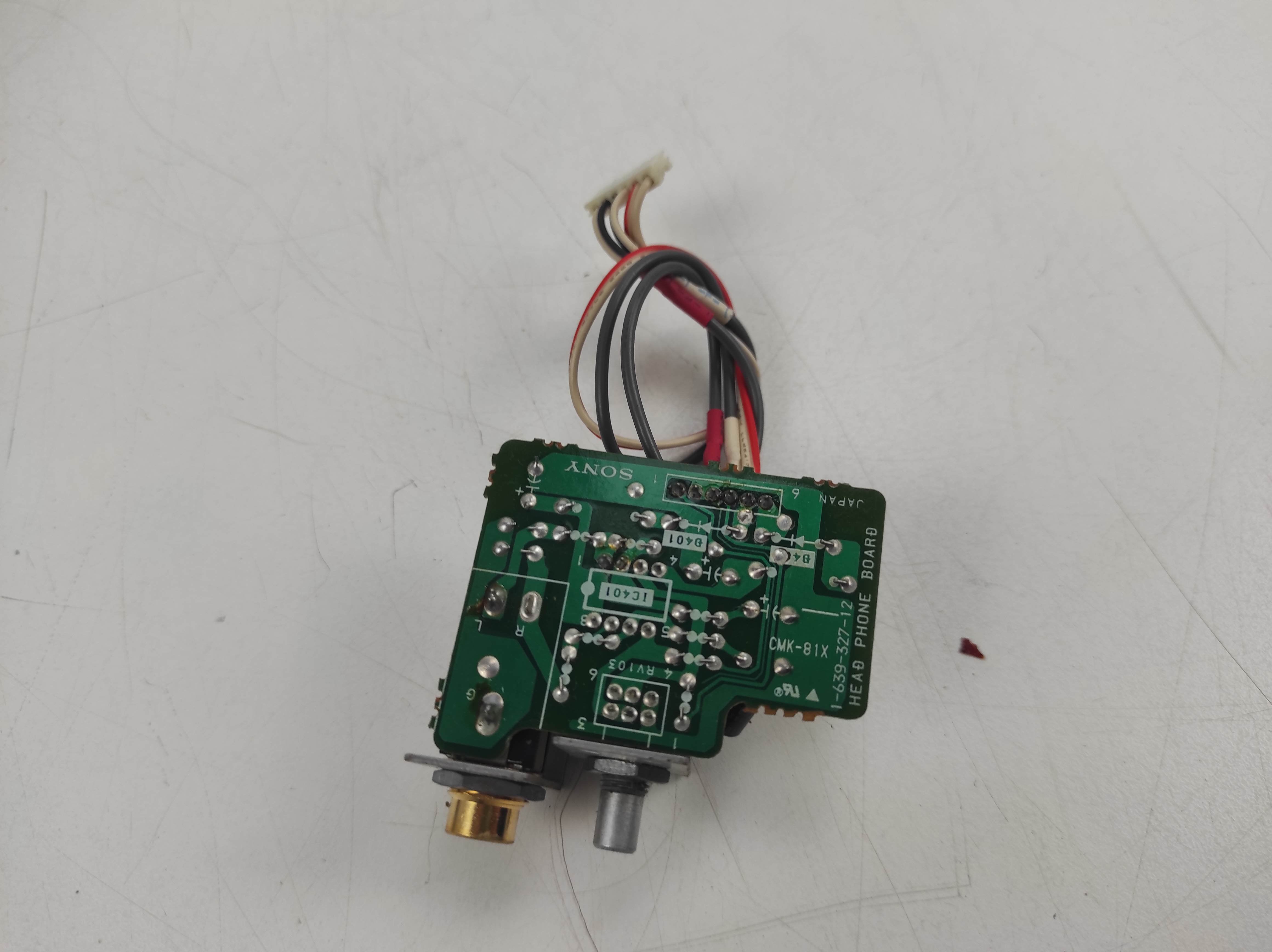SONY DTC-670 DAT recorder HEADPHONES PCB working