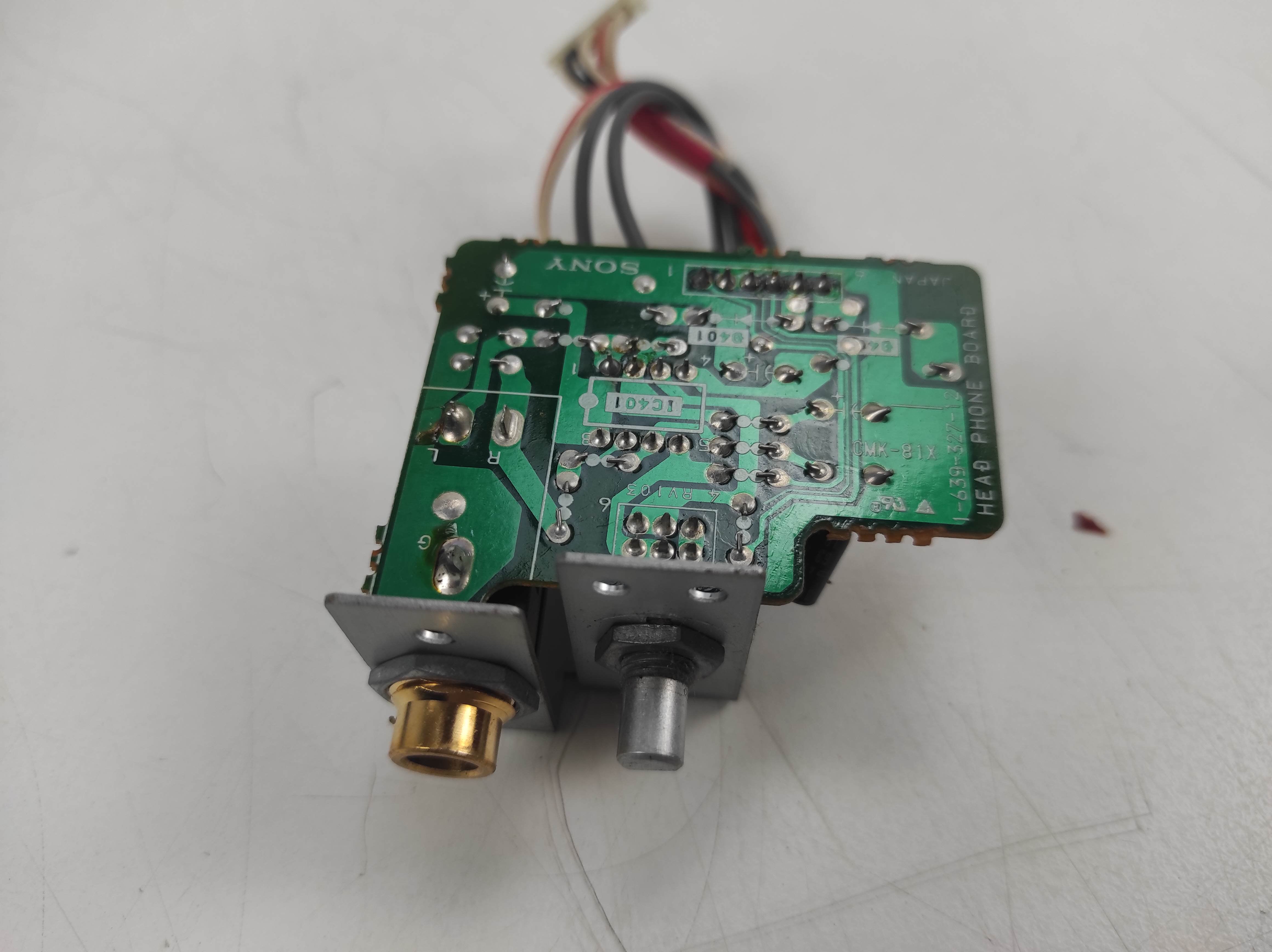 SONY DTC-670 DAT recorder HEADPHONES PCB working