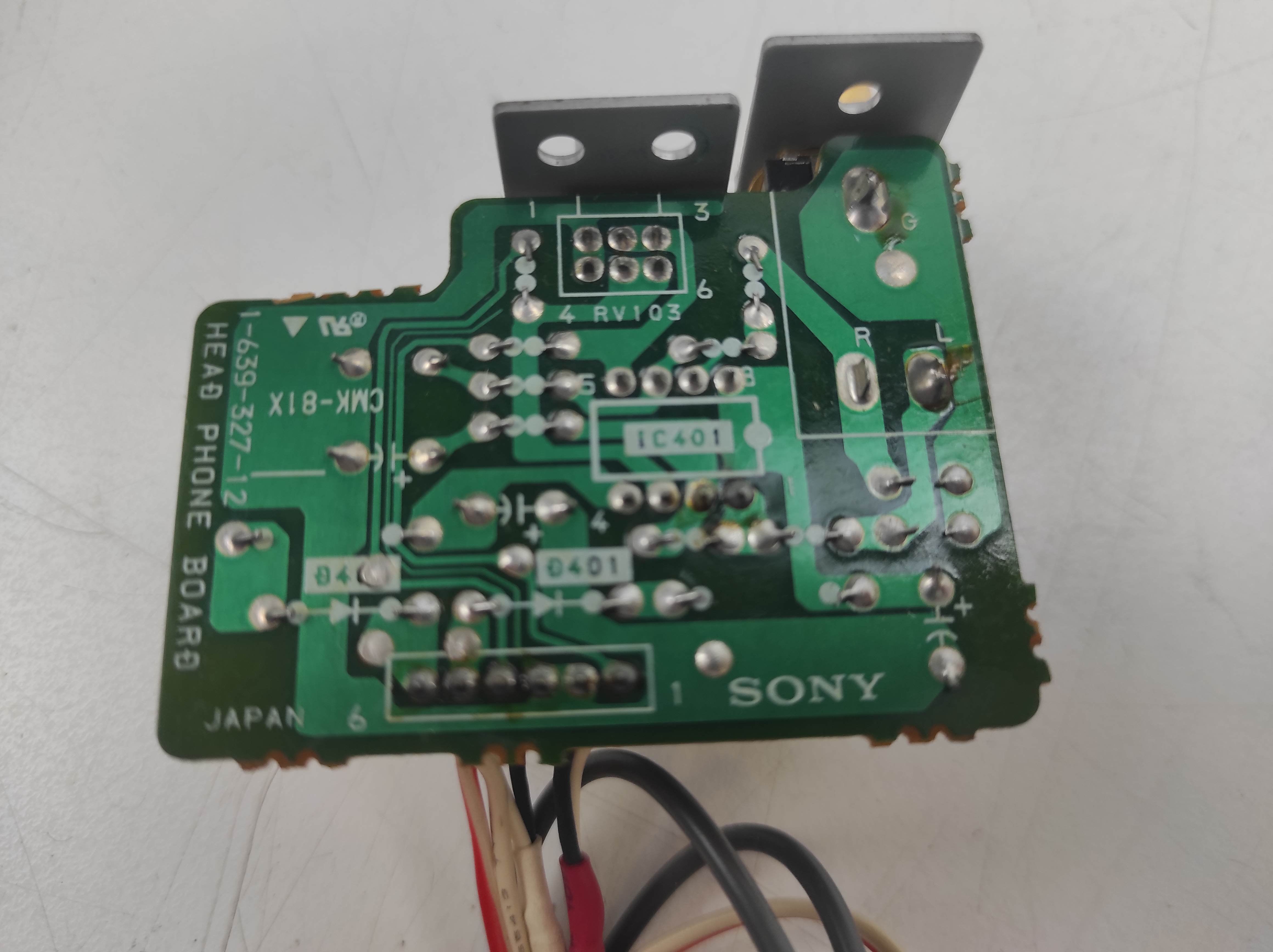 SONY DTC-670 DAT recorder HEADPHONES PCB working