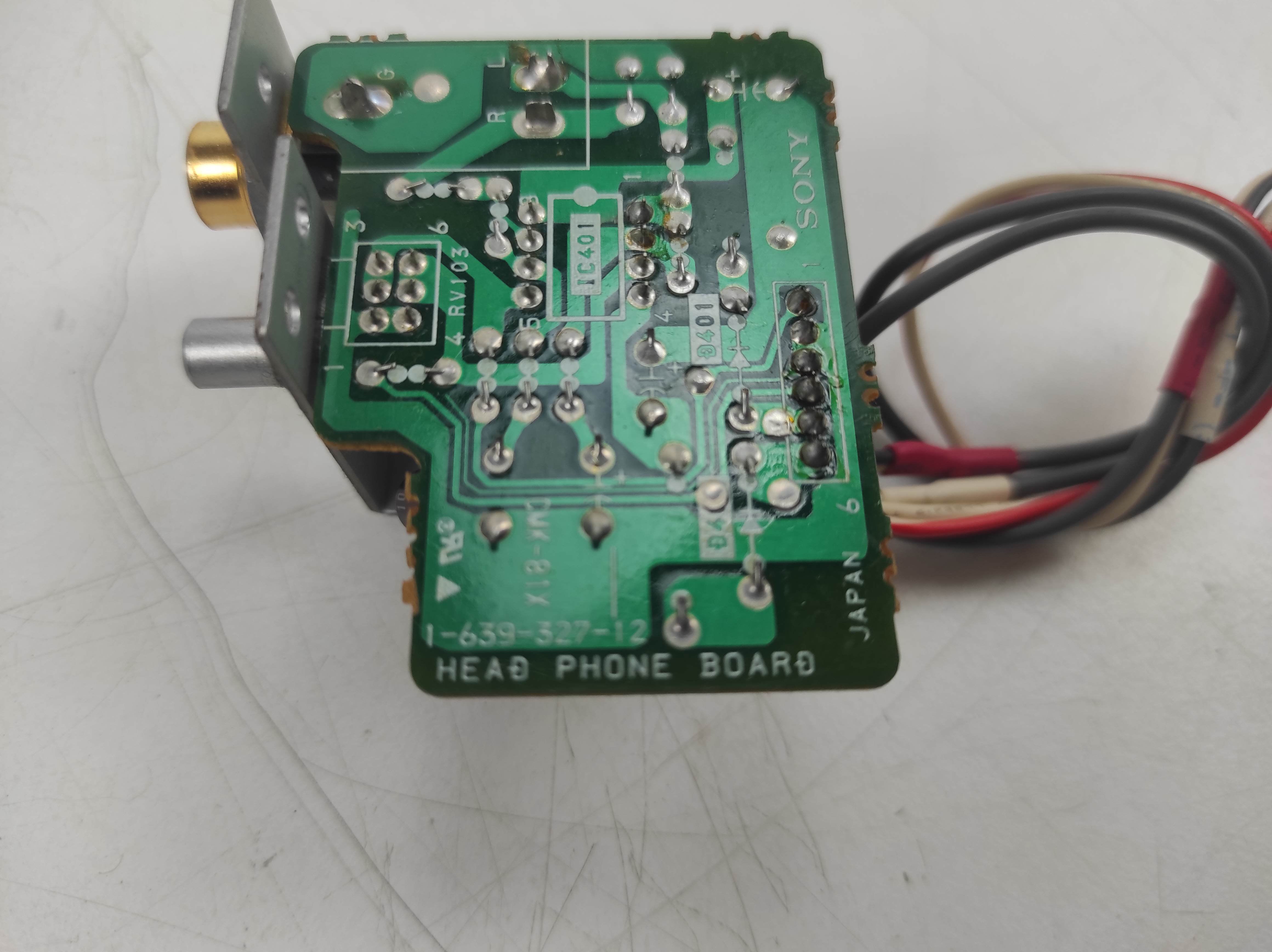 SONY DTC-670 DAT recorder HEADPHONES PCB working