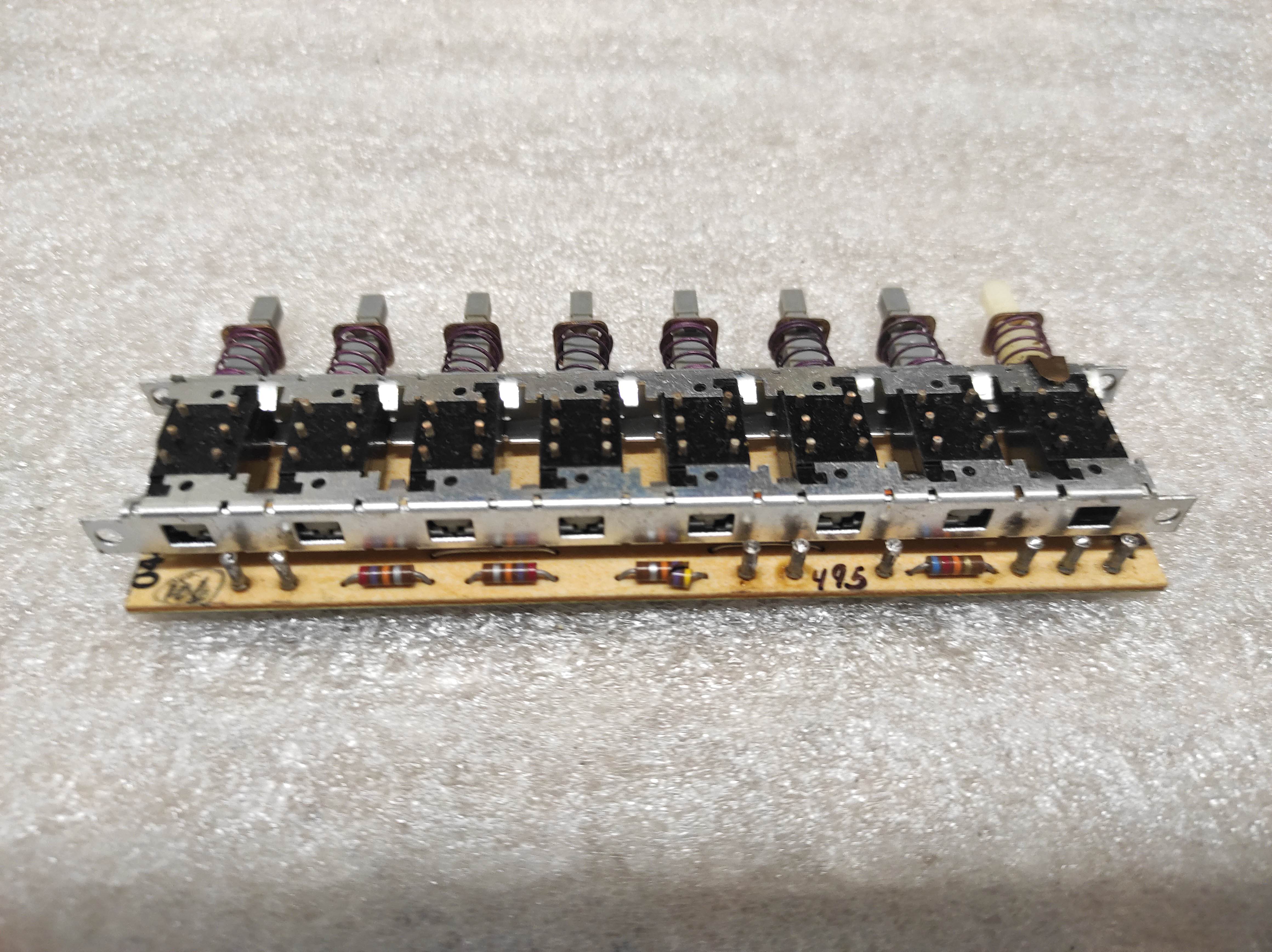 McIntosh 1900 vintage receiver 128-105 MODE SELECTOR PCB working