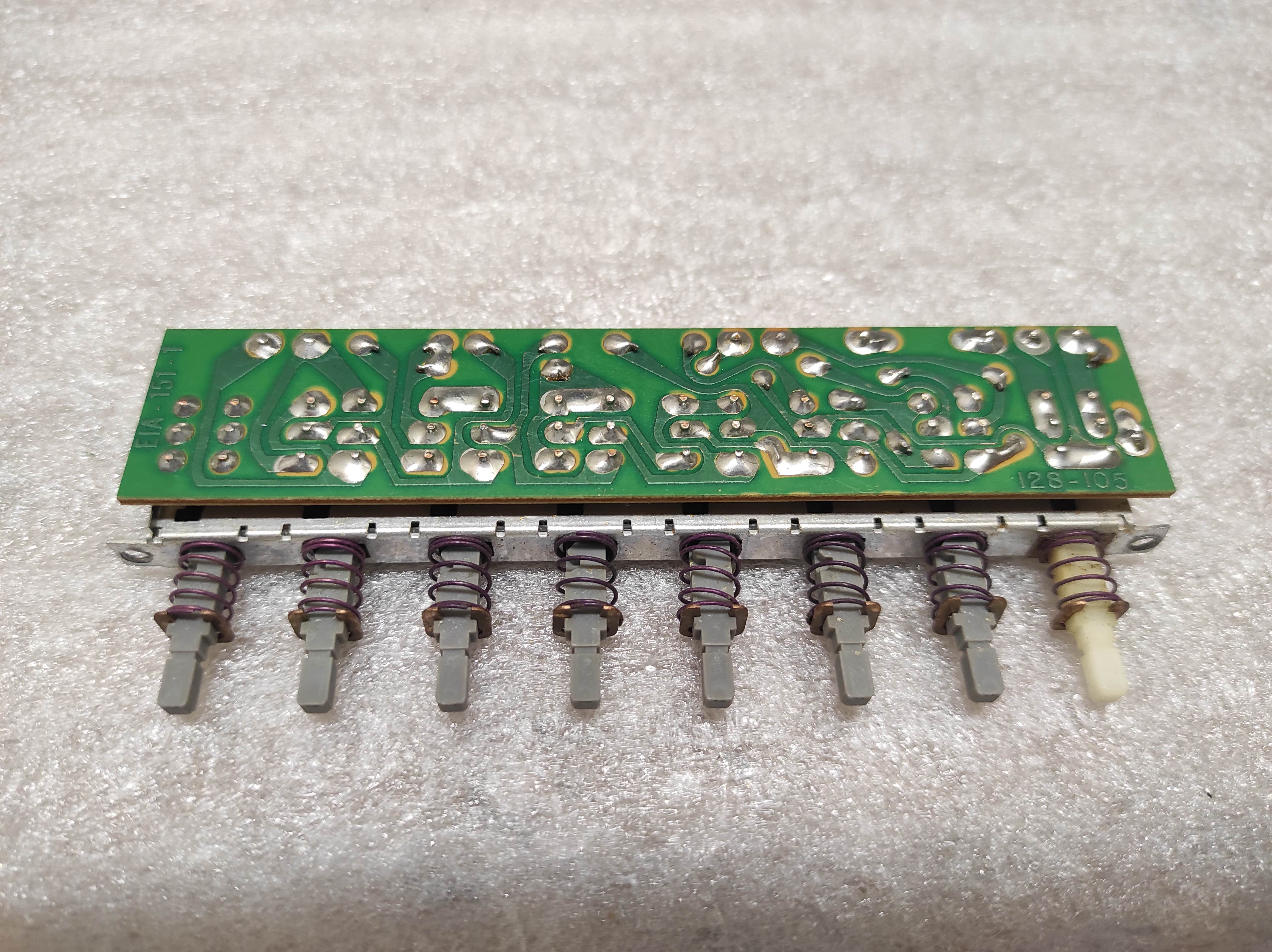 McIntosh 1900 vintage receiver 128-105 MODE SELECTOR PCB working
