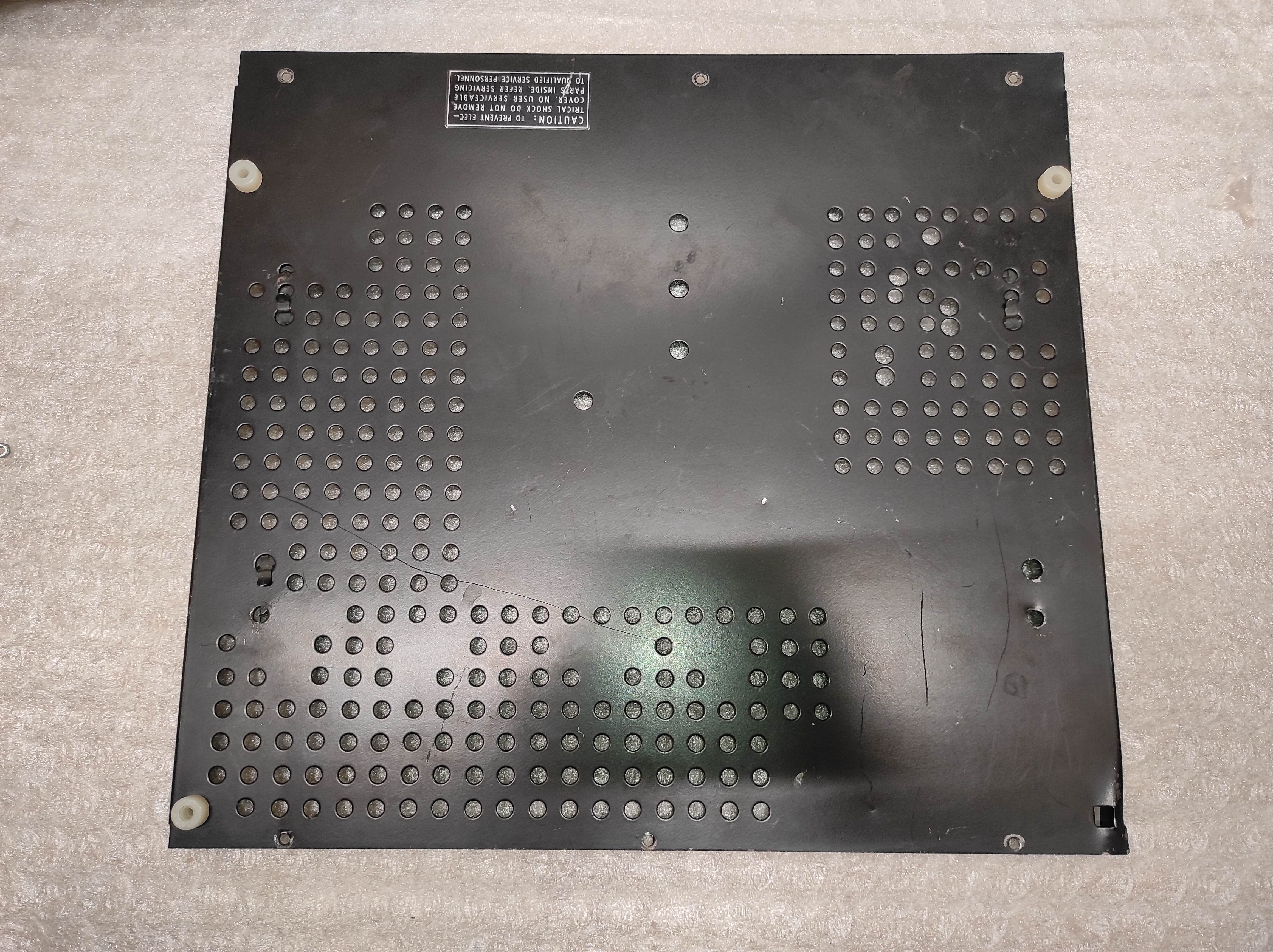 McIntosh 1900 vintage receiver bottom cover