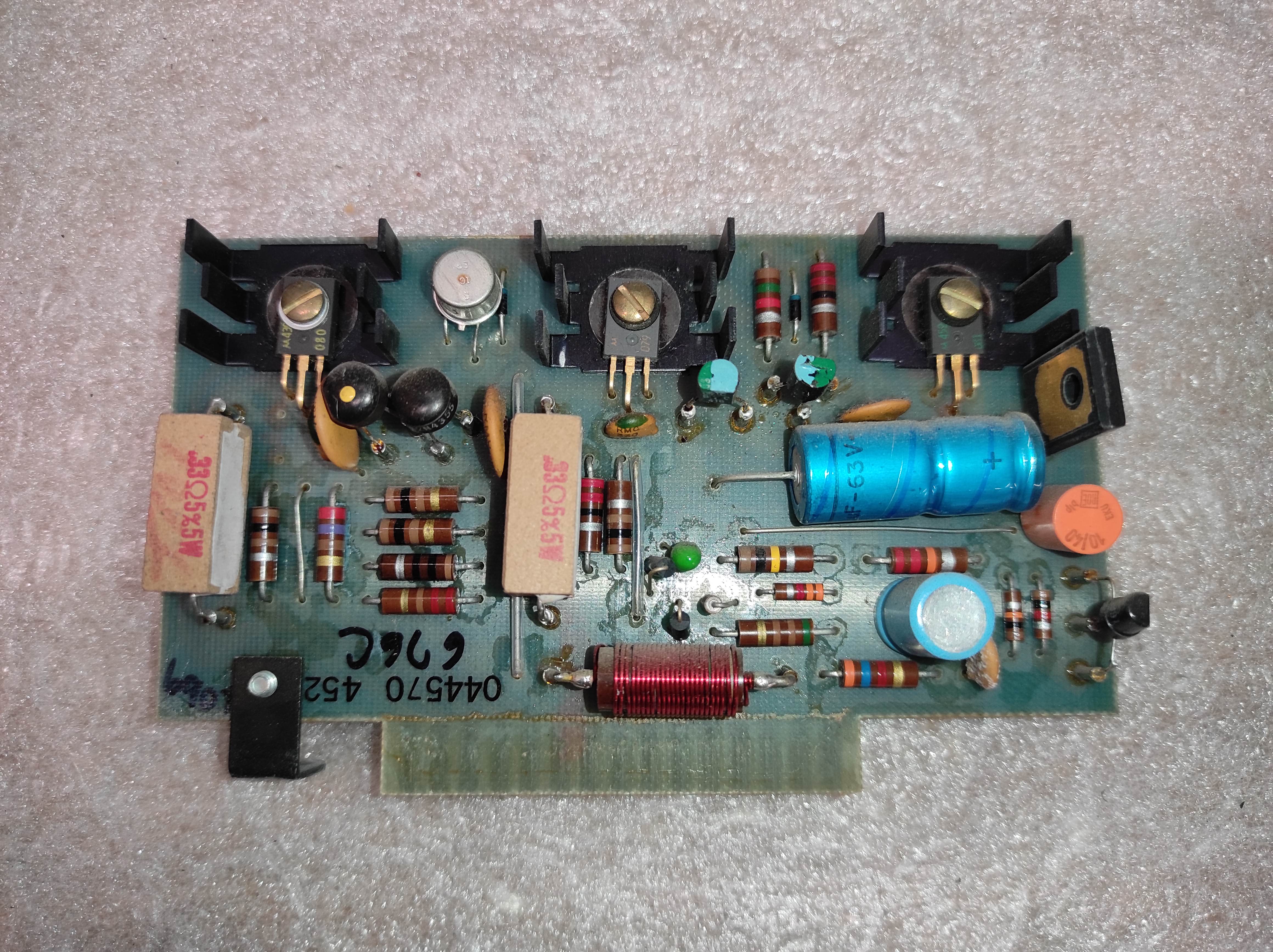 McIntosh 1900 vintage receiver 044570 power output PCB not checked #1