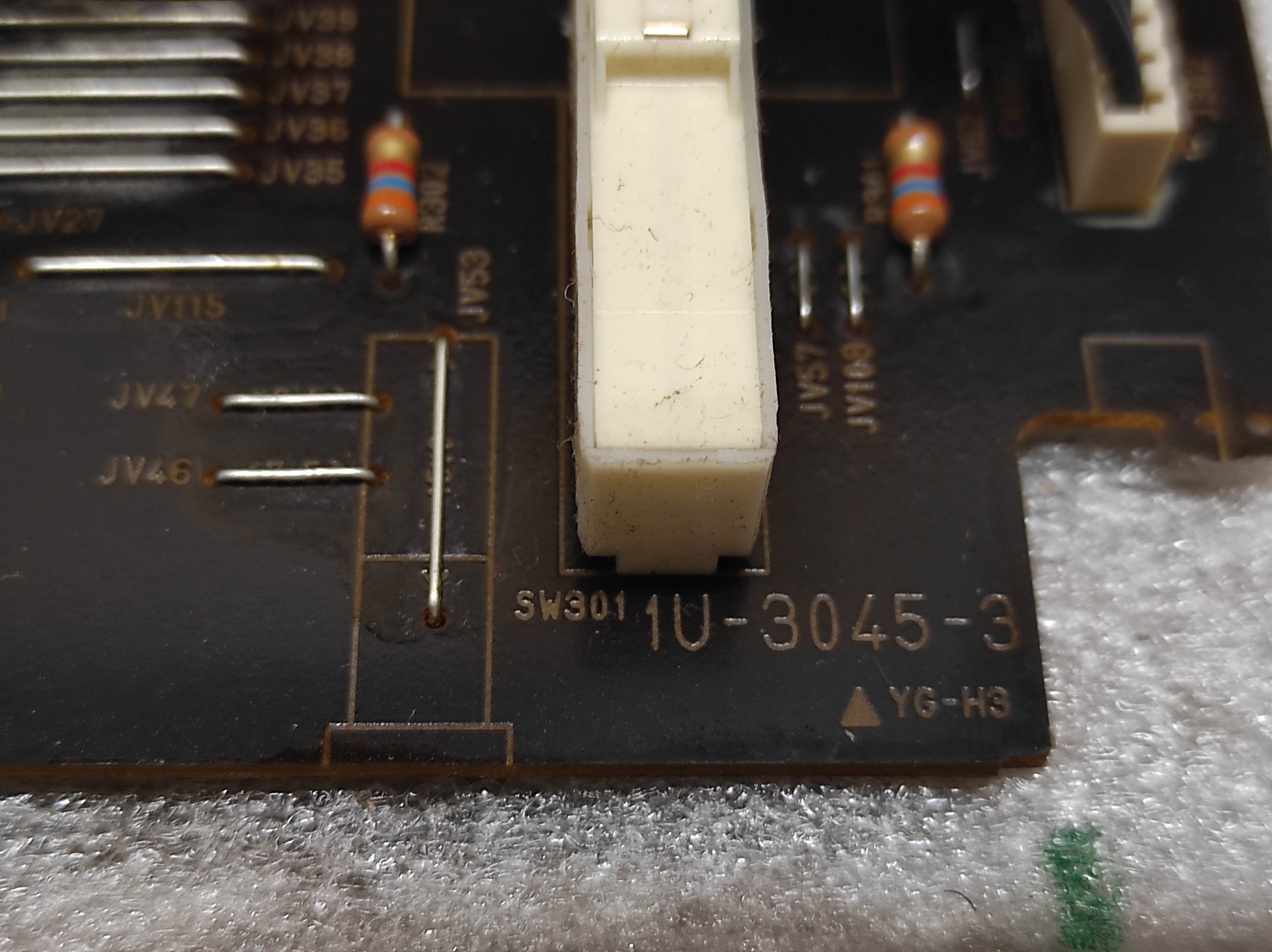 Denon - PMA-1500R VOLUME LOUDNESS SOUND DIRECT switch regulator PCB