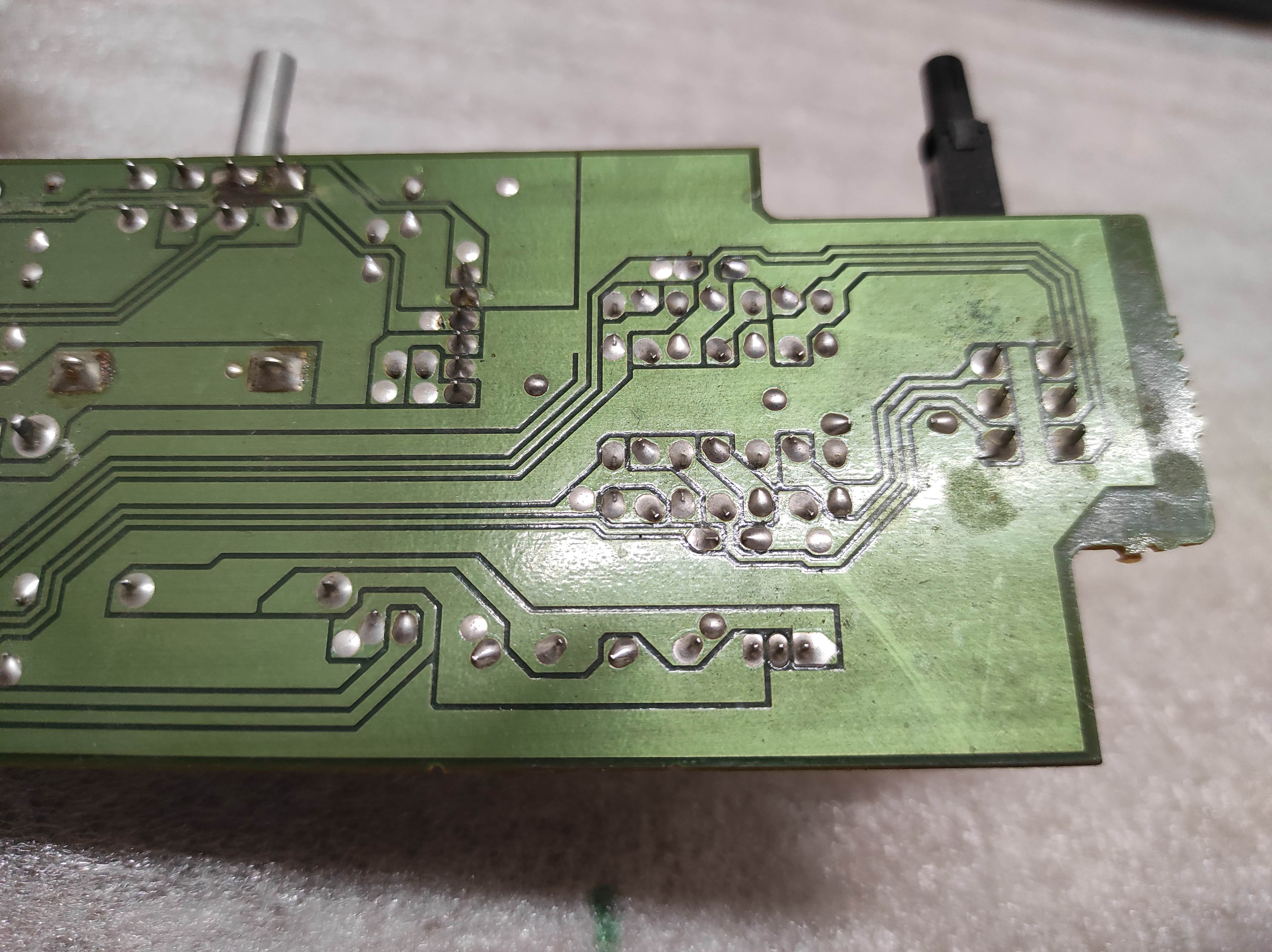 Denon - PMA-1500R VOLUME LOUDNESS SOUND DIRECT switch regulator PCB