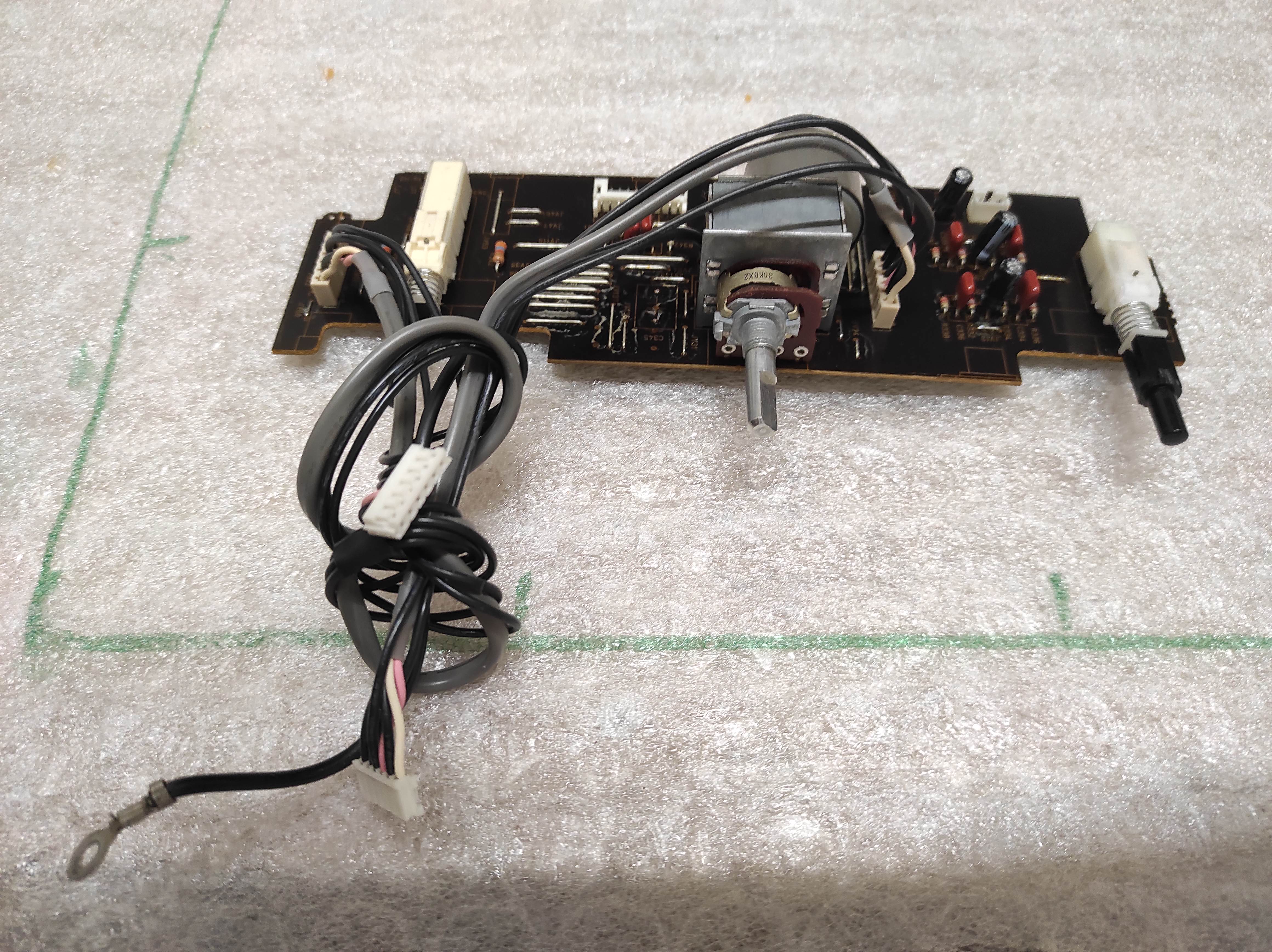 Denon - PMA-1500R VOLUME LOUDNESS SOUND DIRECT switch regulator PCB