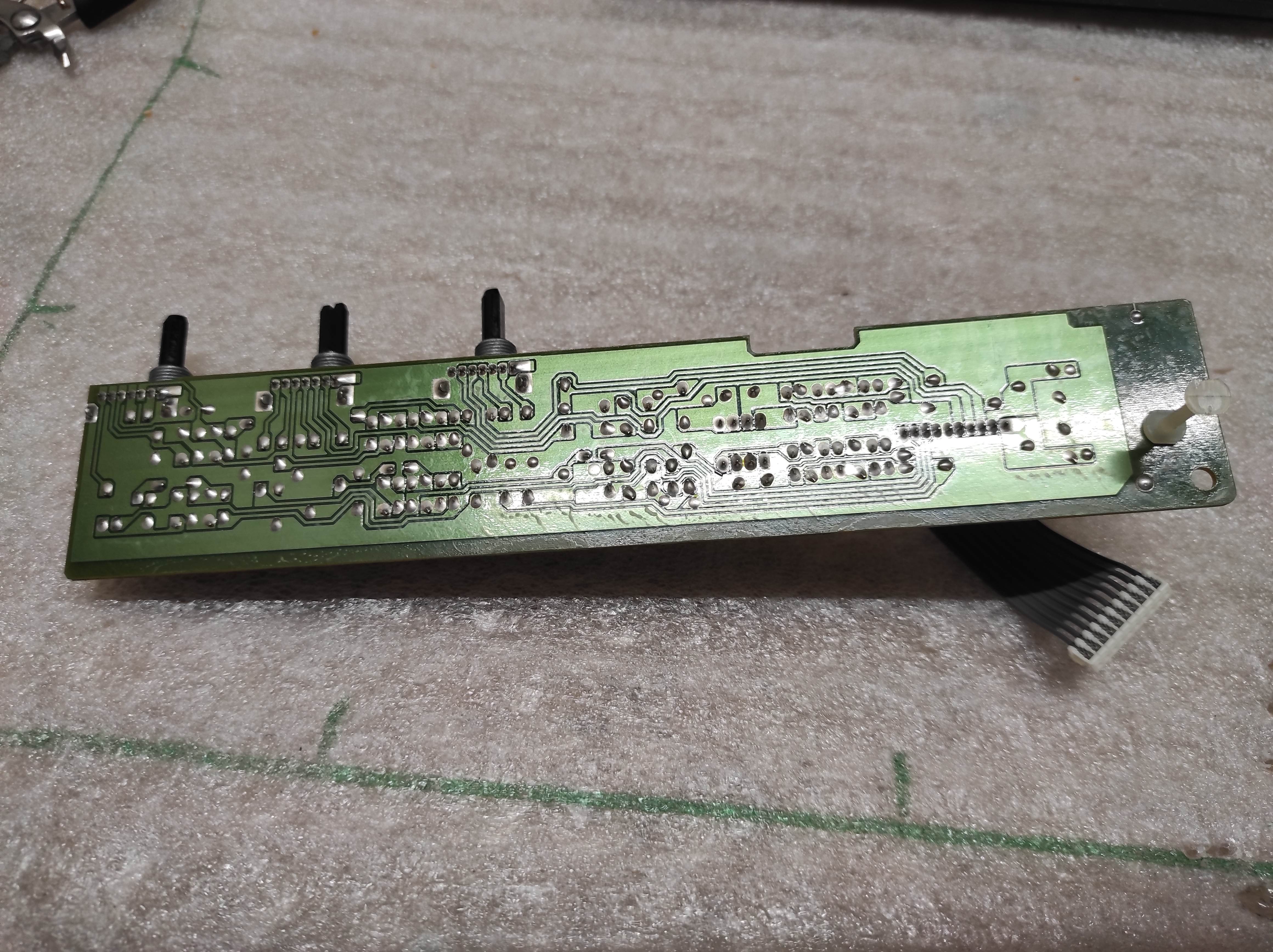 Denon - PMA-1500R BASS TREBLE BALANCE regulators PCB