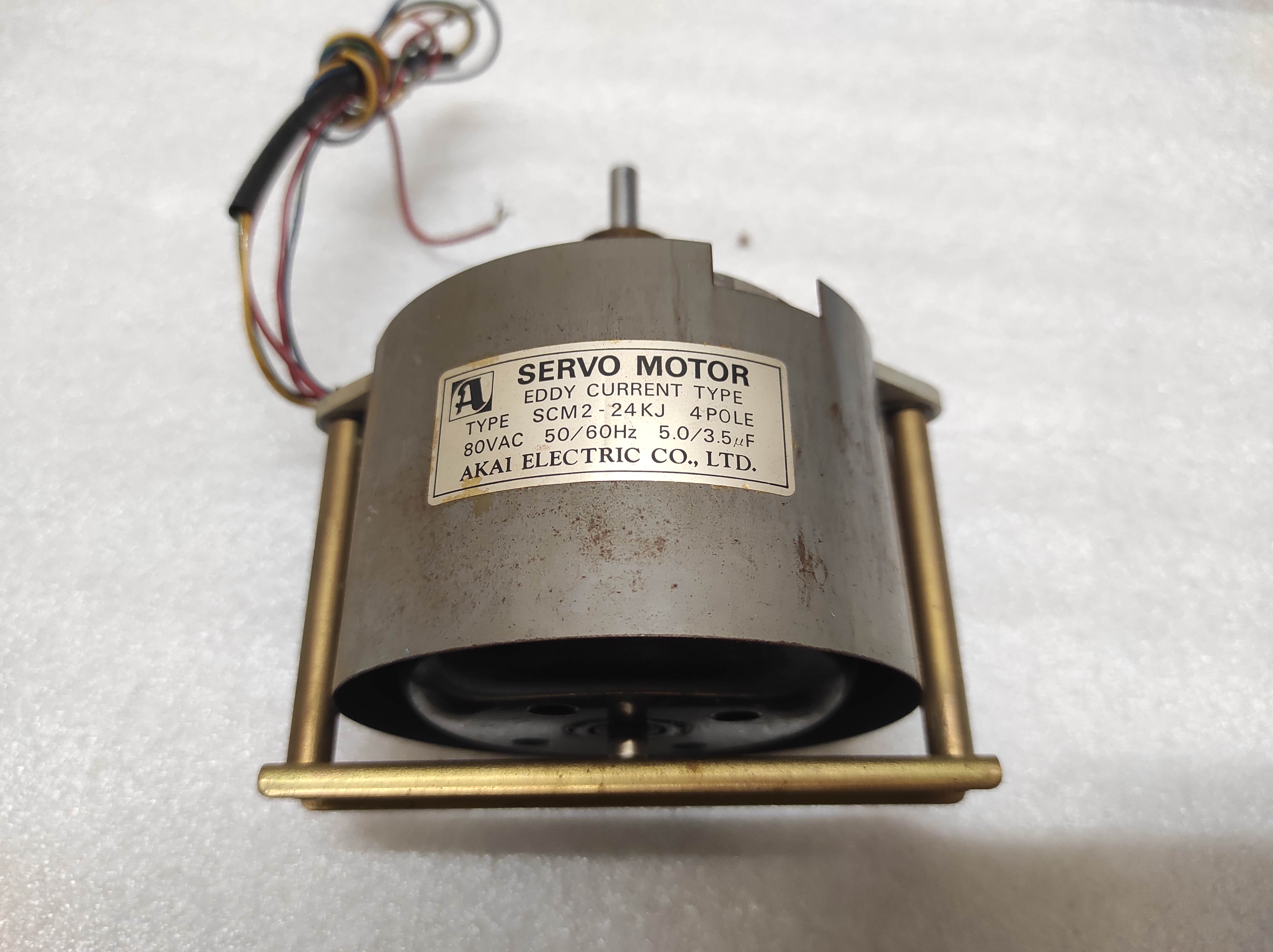 AKAI GX-230 SCM2-24KJ capstan motor working