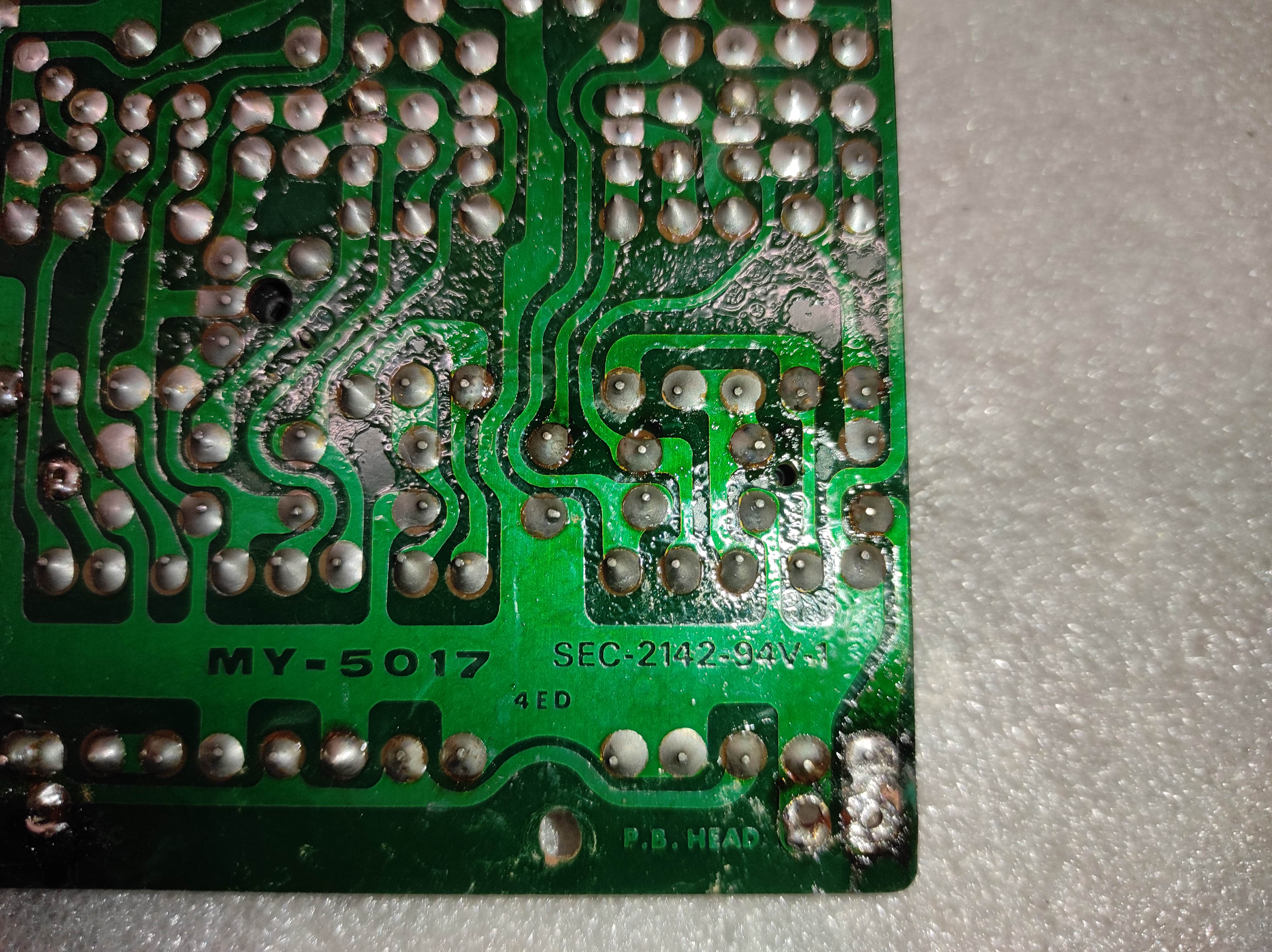 AKAI GX-230 PRE AMPLIFIER OUTPUT PCB potentiometer