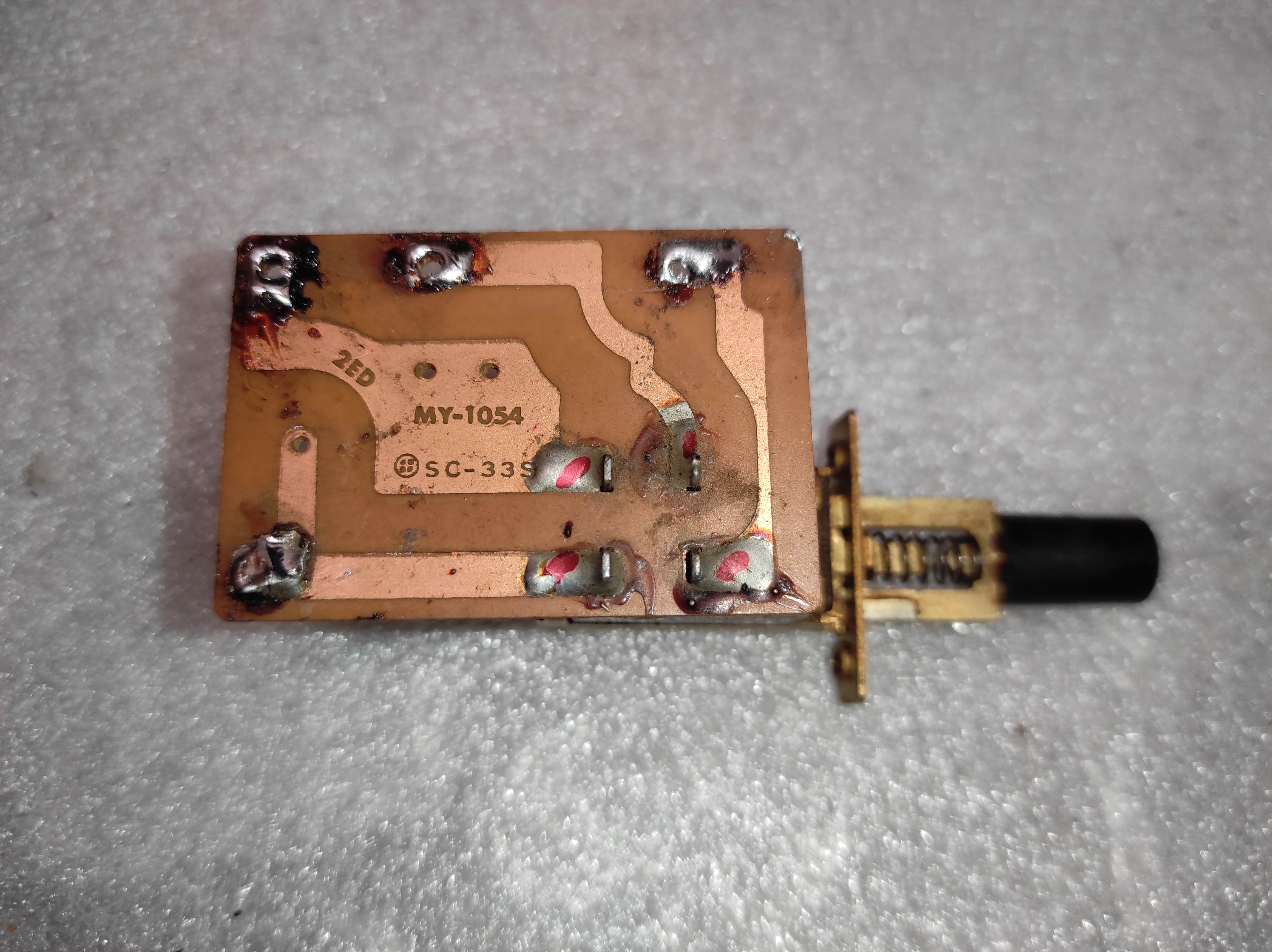AKAI GX-230 POWER switch working