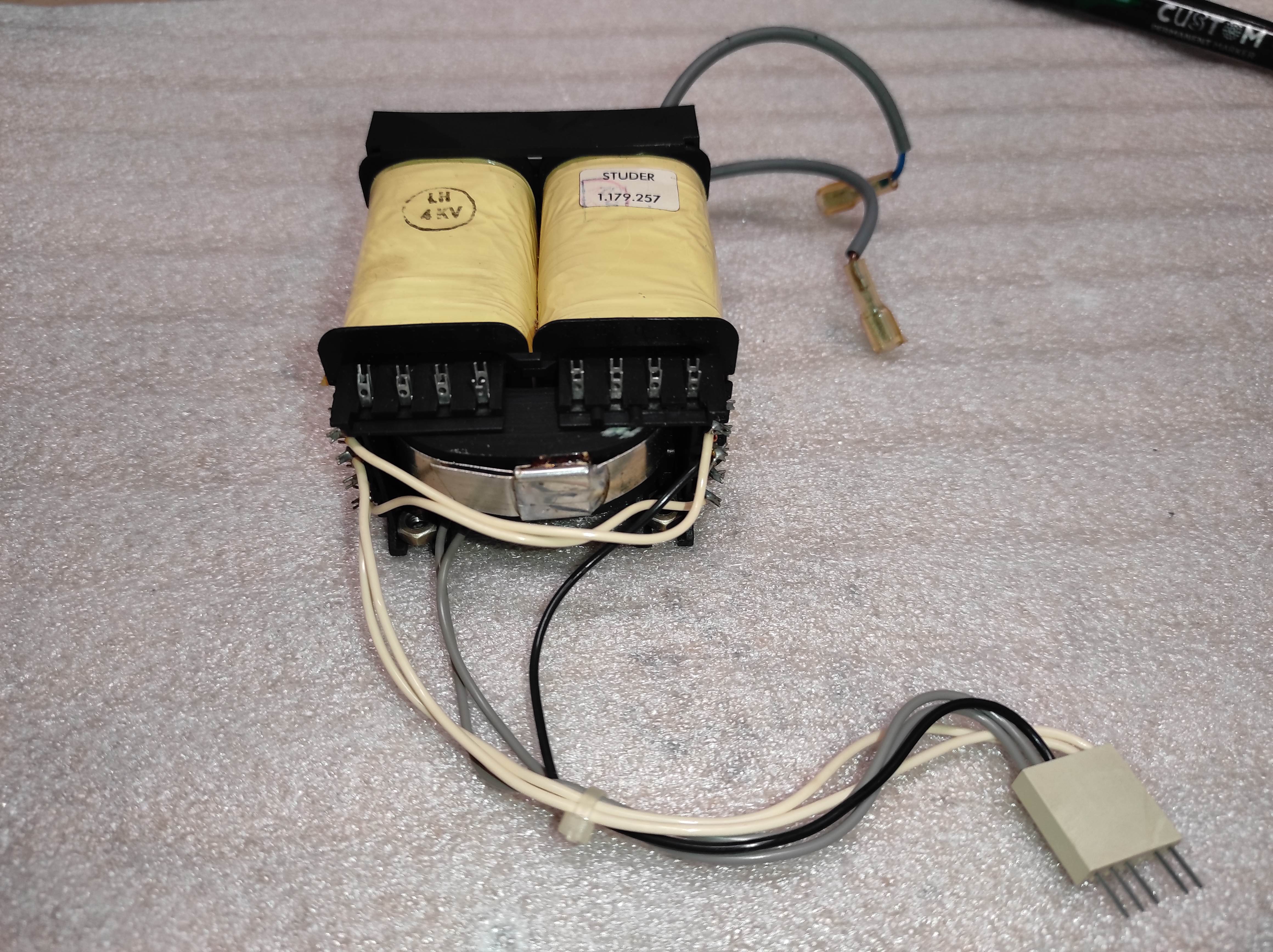 Revox B795 turntable power transformer working