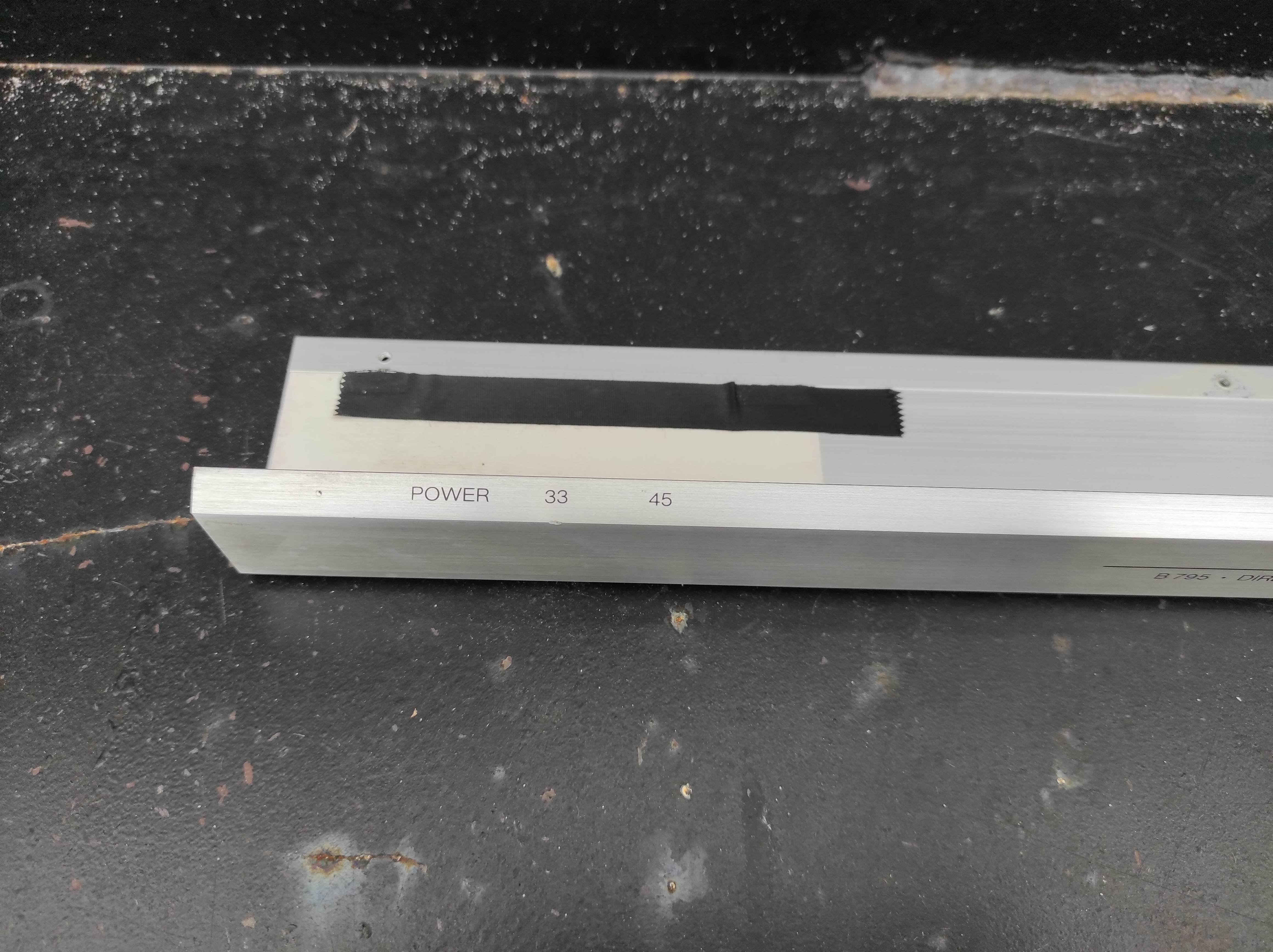 Revox B795 front panel faceplate