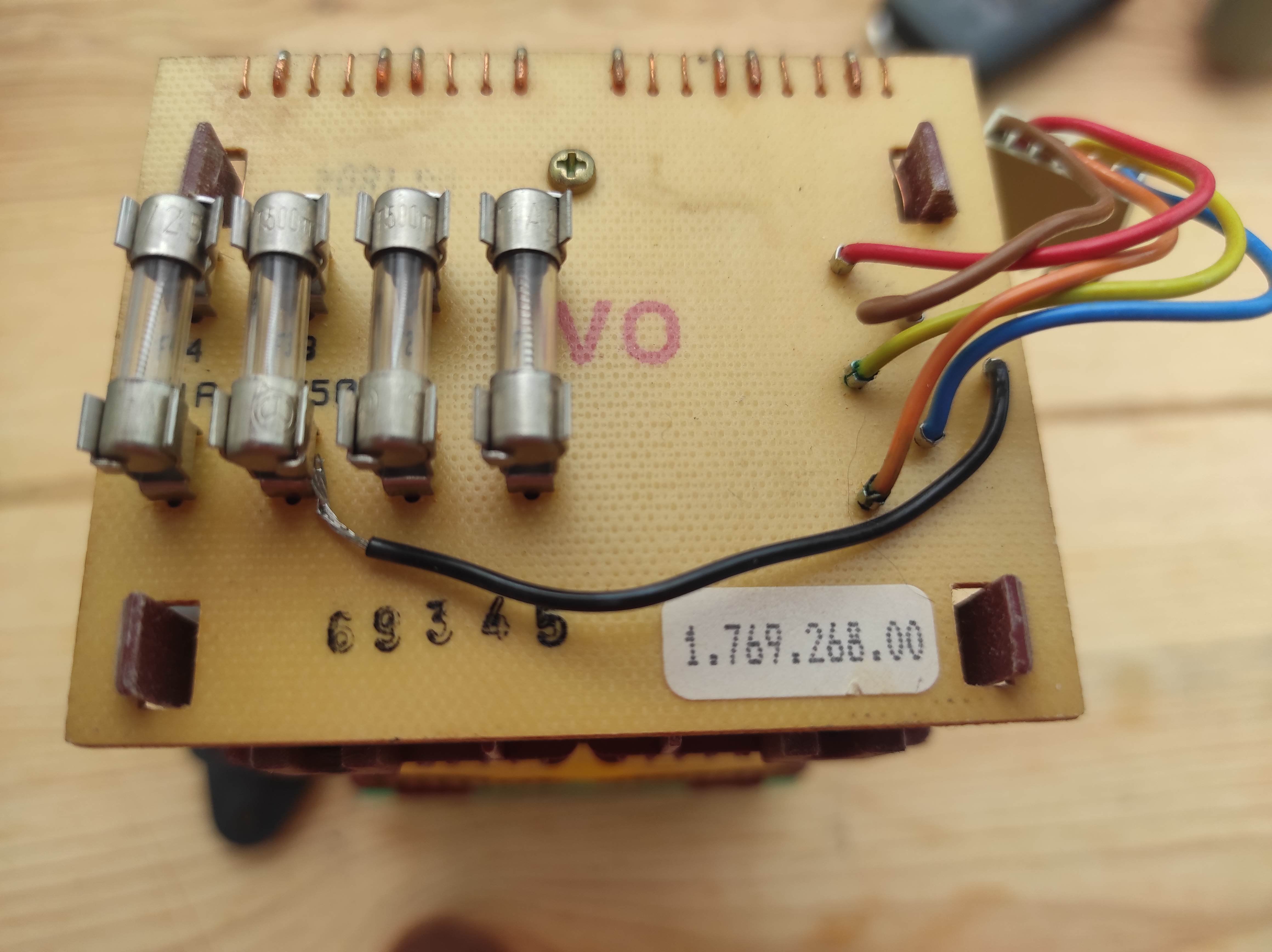 Revox B226 CD player power transformer working