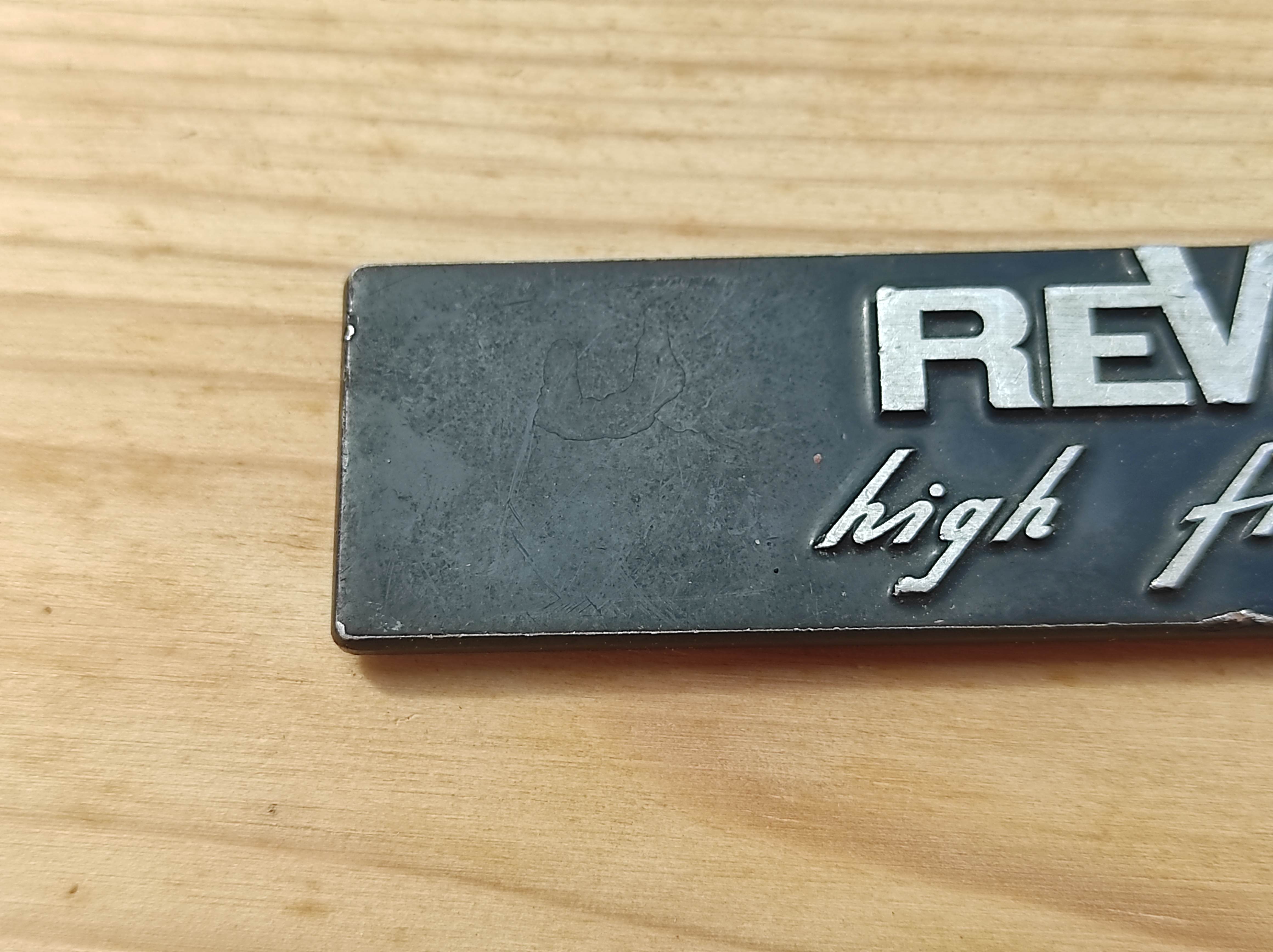 Revox G36 tape reel machine REVOX HIGH FIDELITY label