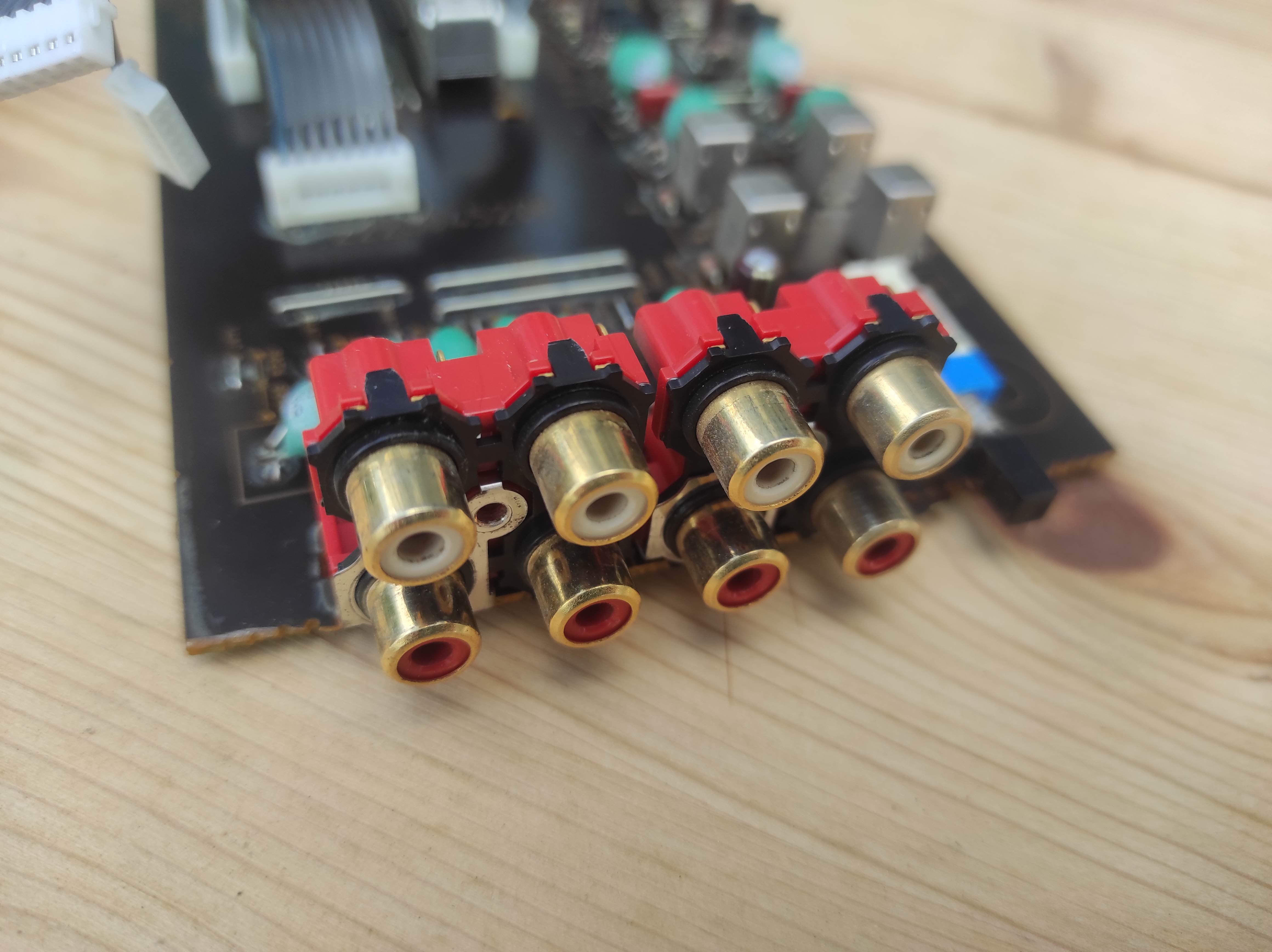 Denon - PMA-1500R RCA DVD TUNER CD PHONO connectors terminals