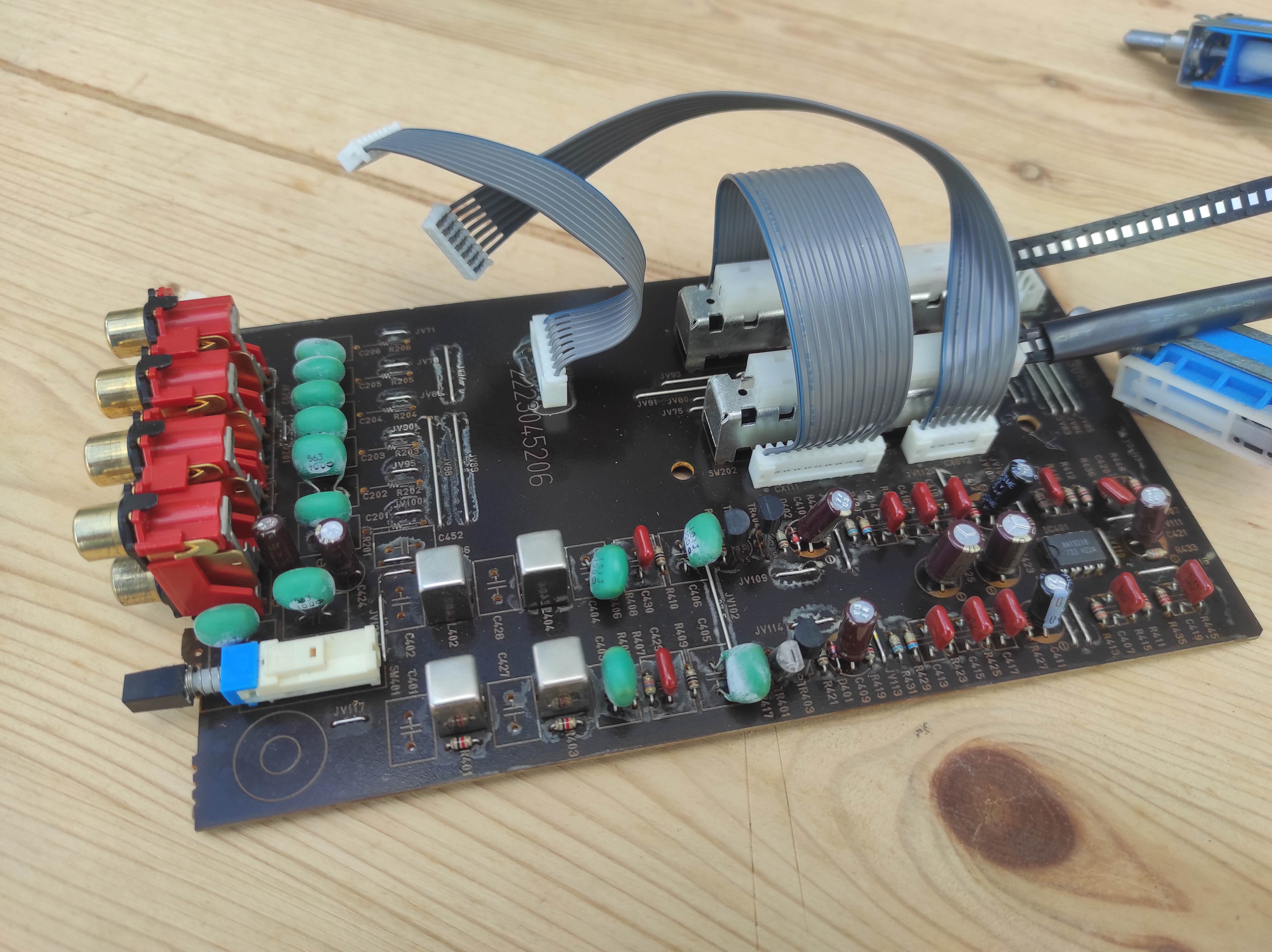 Denon - PMA-1500R RCA DVD TUNER CD PHONO connectors terminals