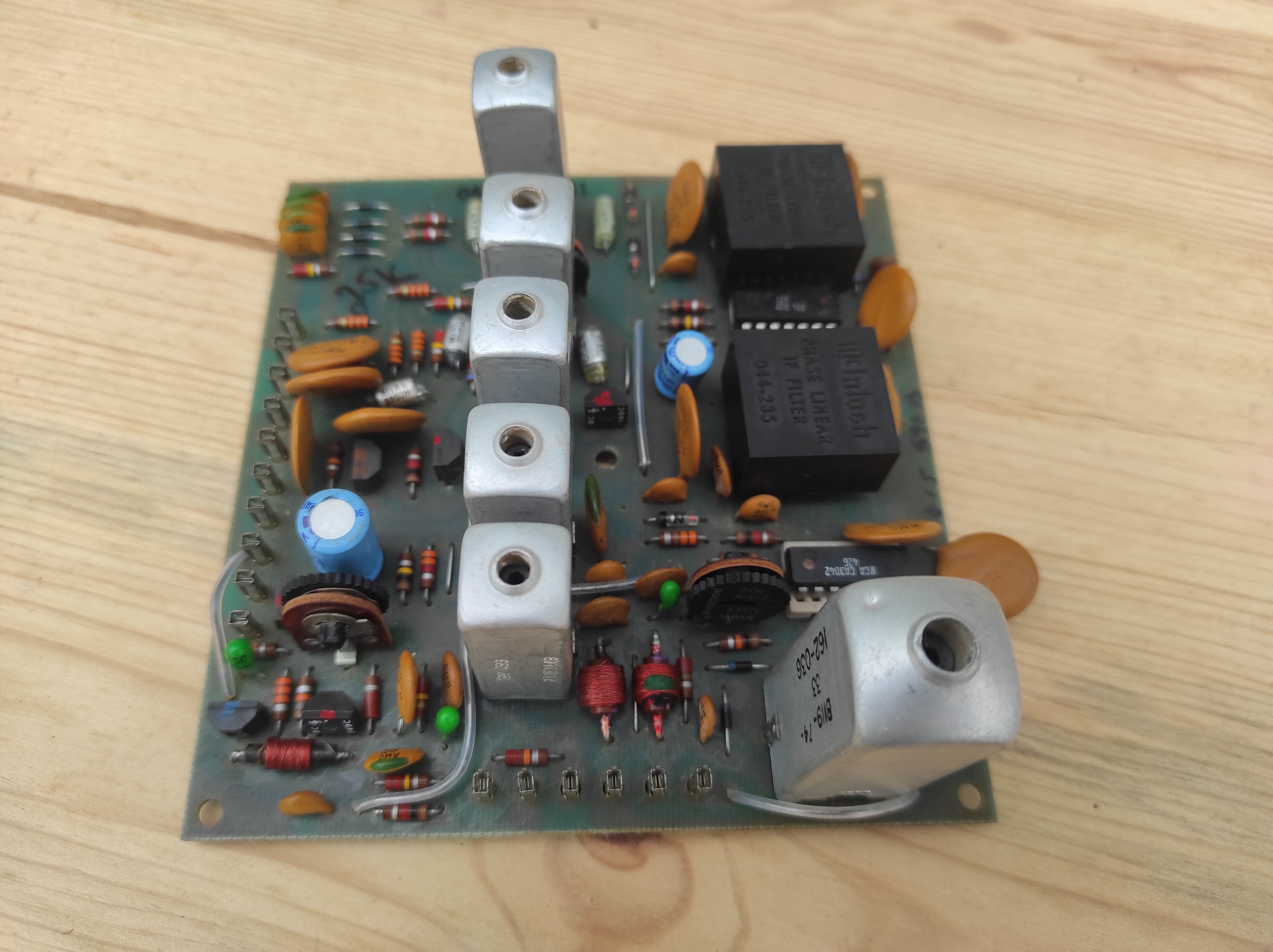 McIntosh 1900 vintage receiver IF MPX PCB 044443 not checked