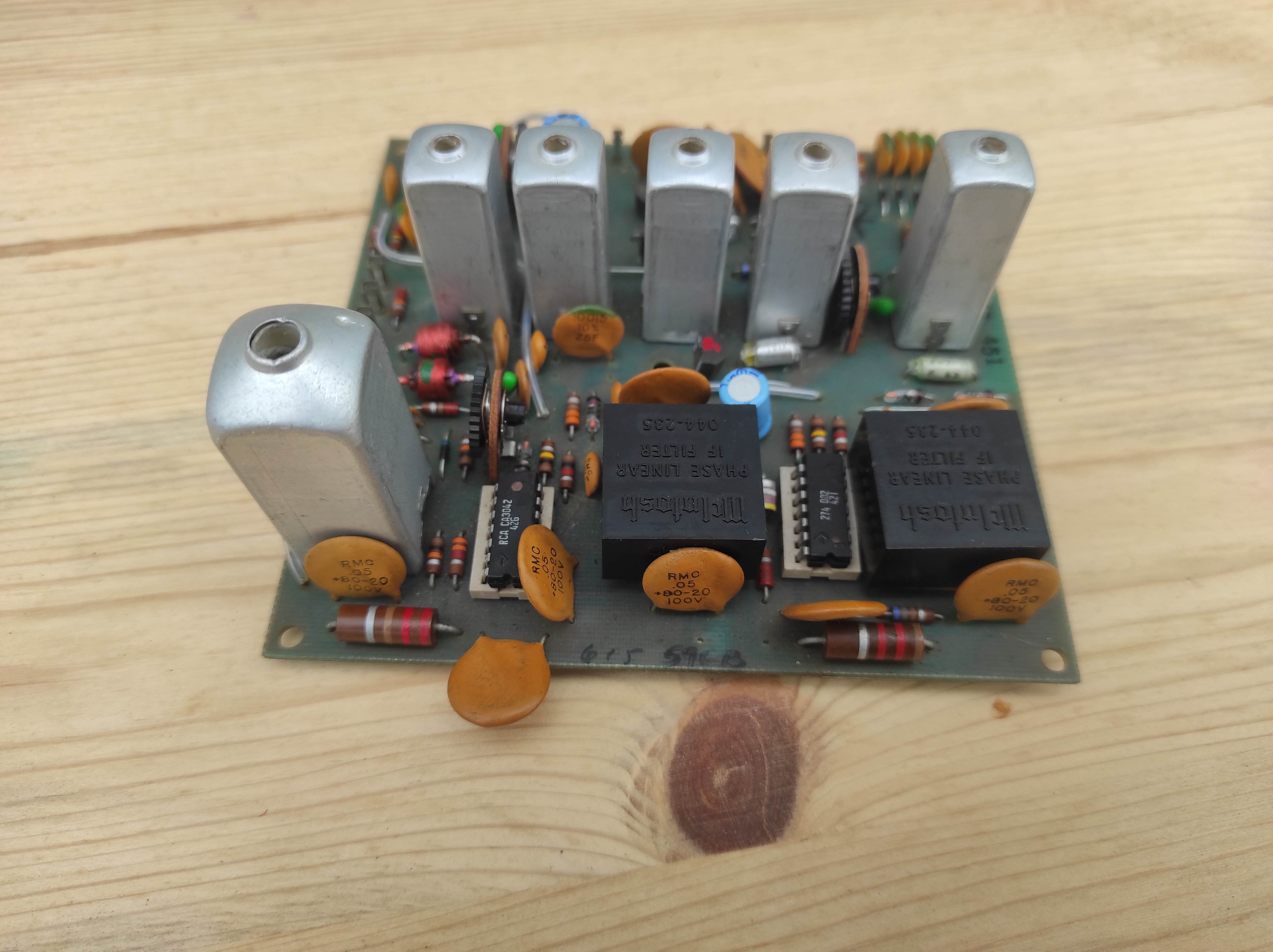 McIntosh 1900 vintage receiver IF MPX PCB 044443 not checked