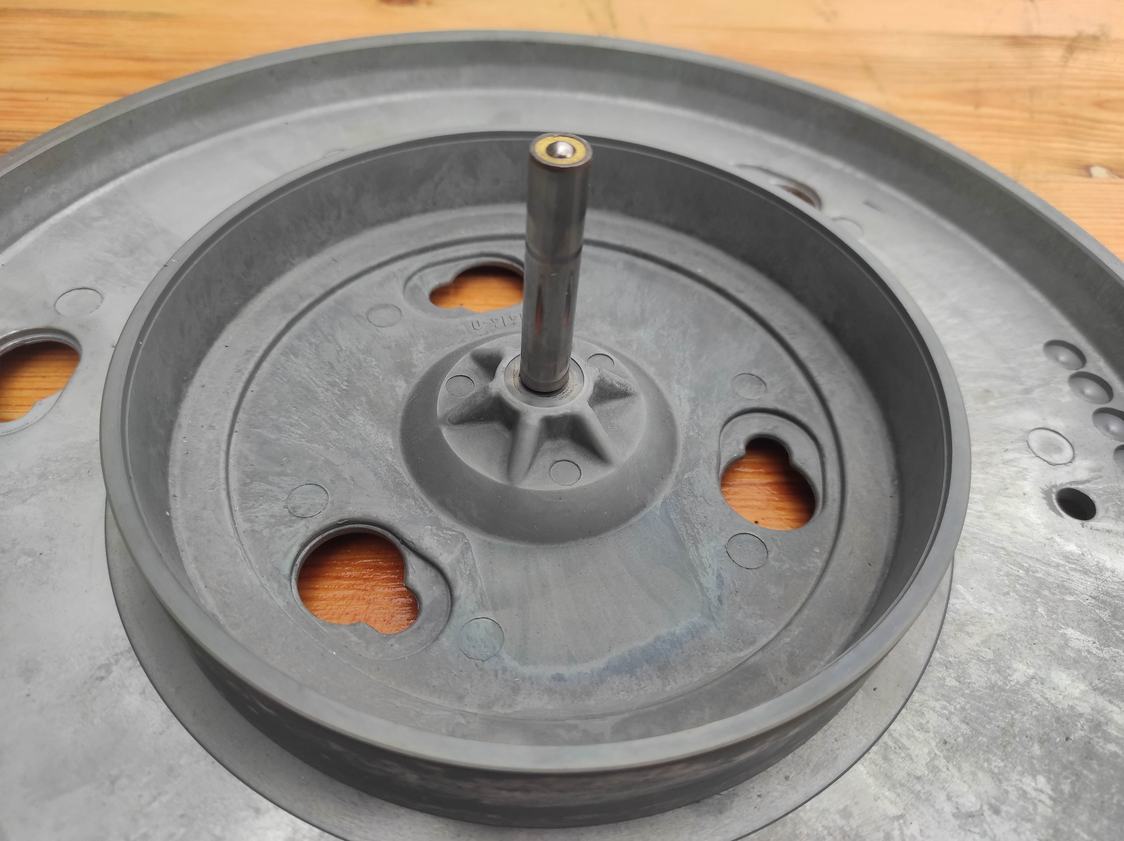 THORENS TD-150 MKII disc plate