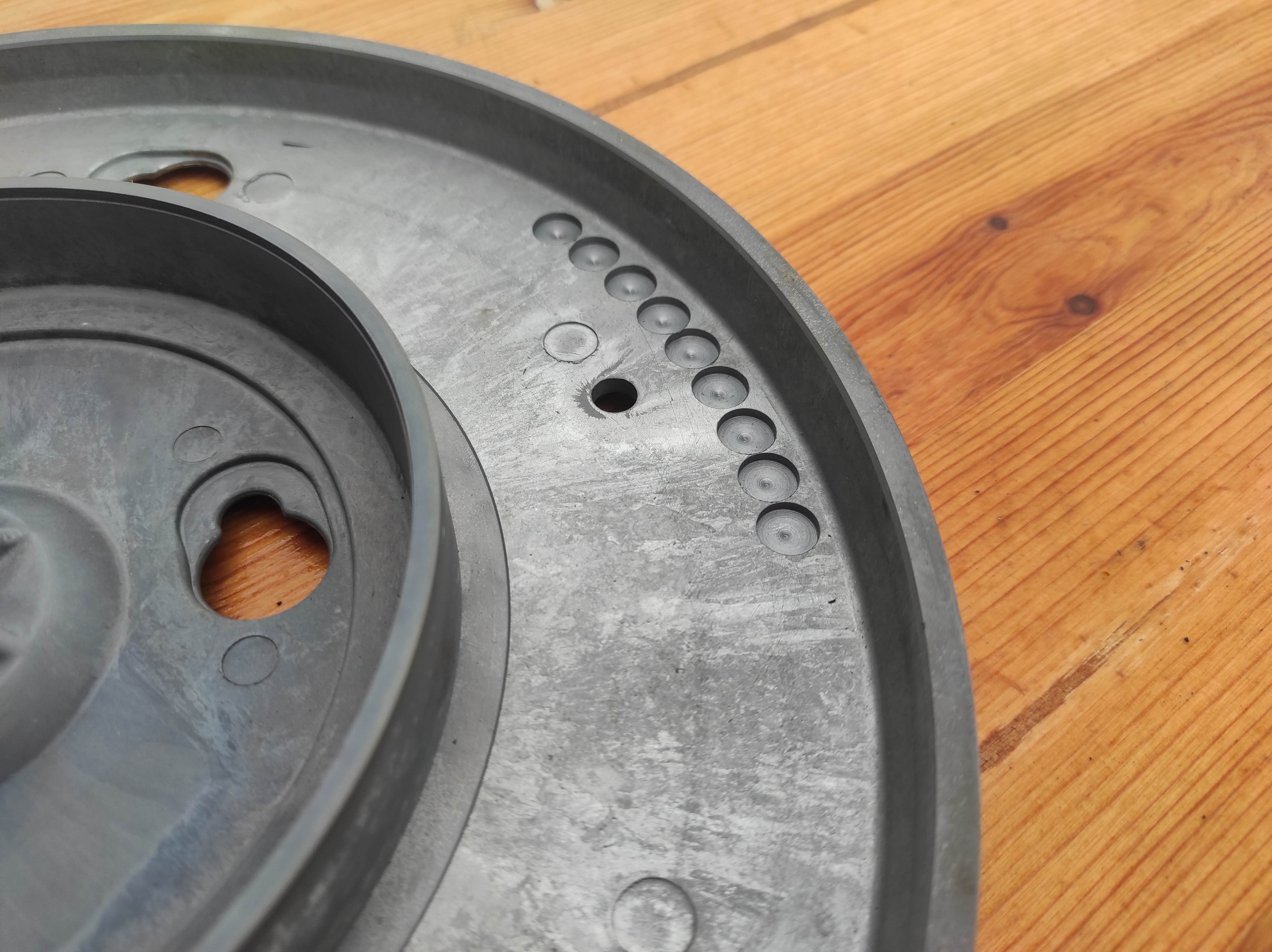 THORENS TD-150 MKII disc plate