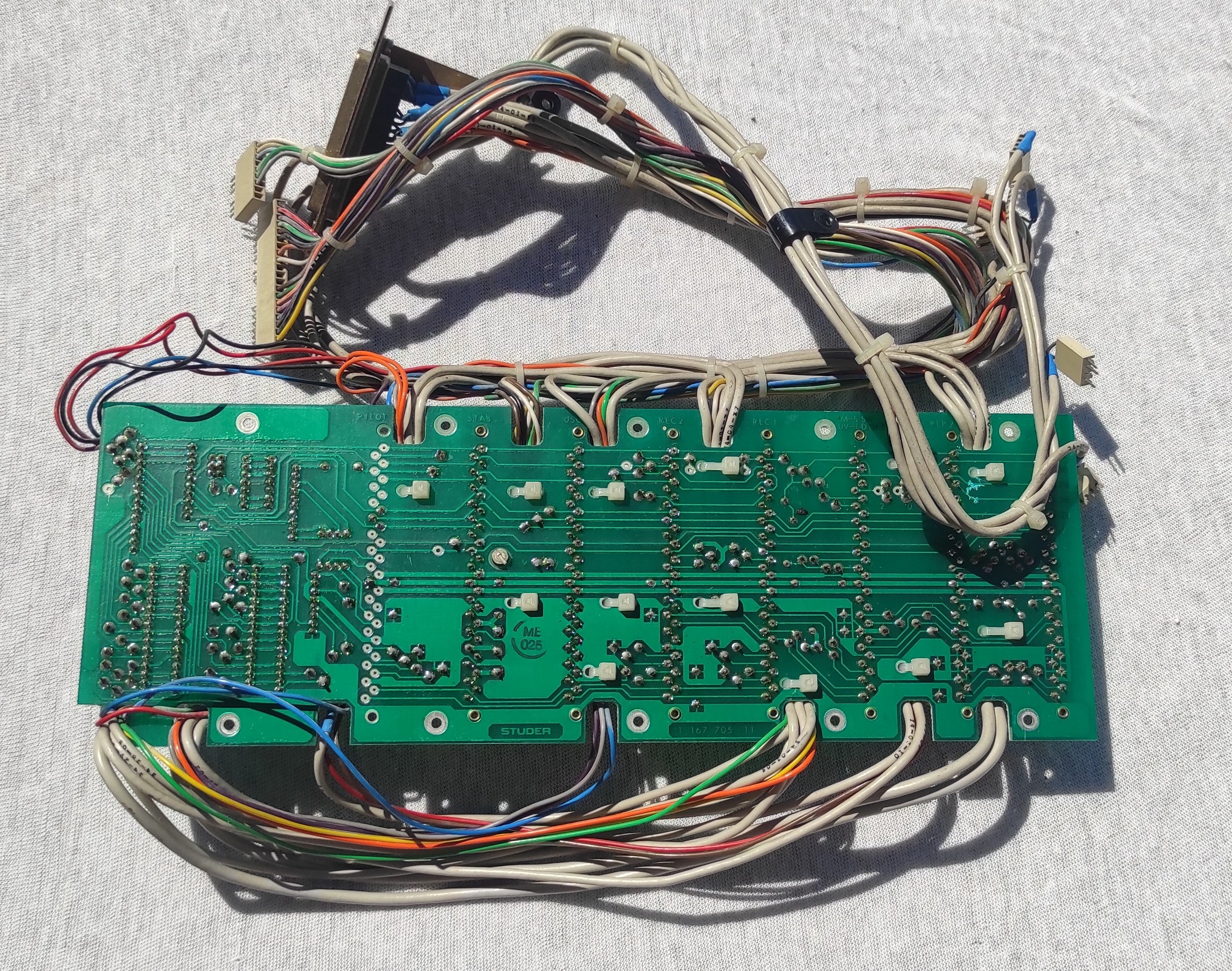 Studer ReVox B67 interconnection 1.167.705-11 PCB not tested