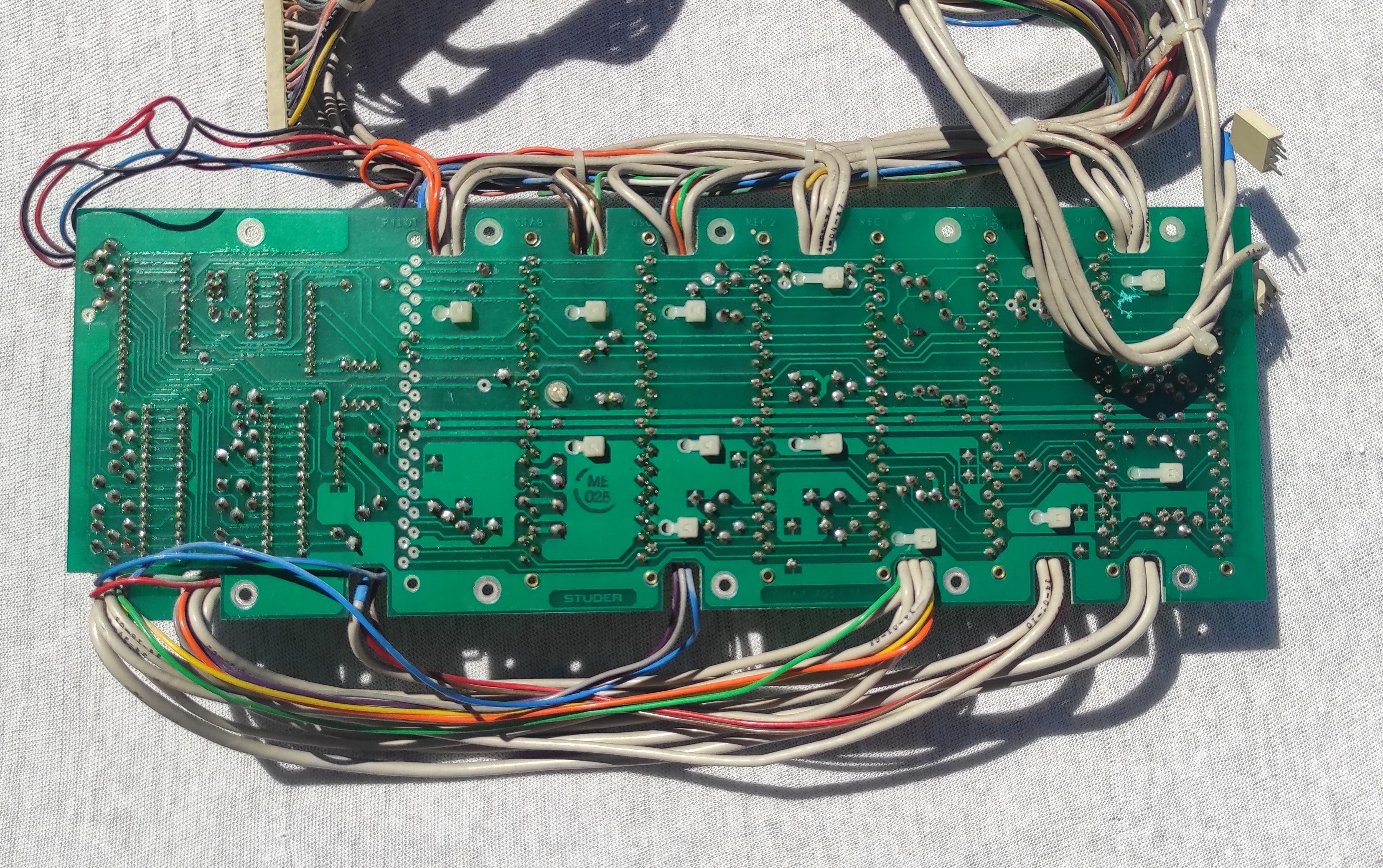 Studer ReVox B67 interconnection 1.167.705-11 PCB not tested