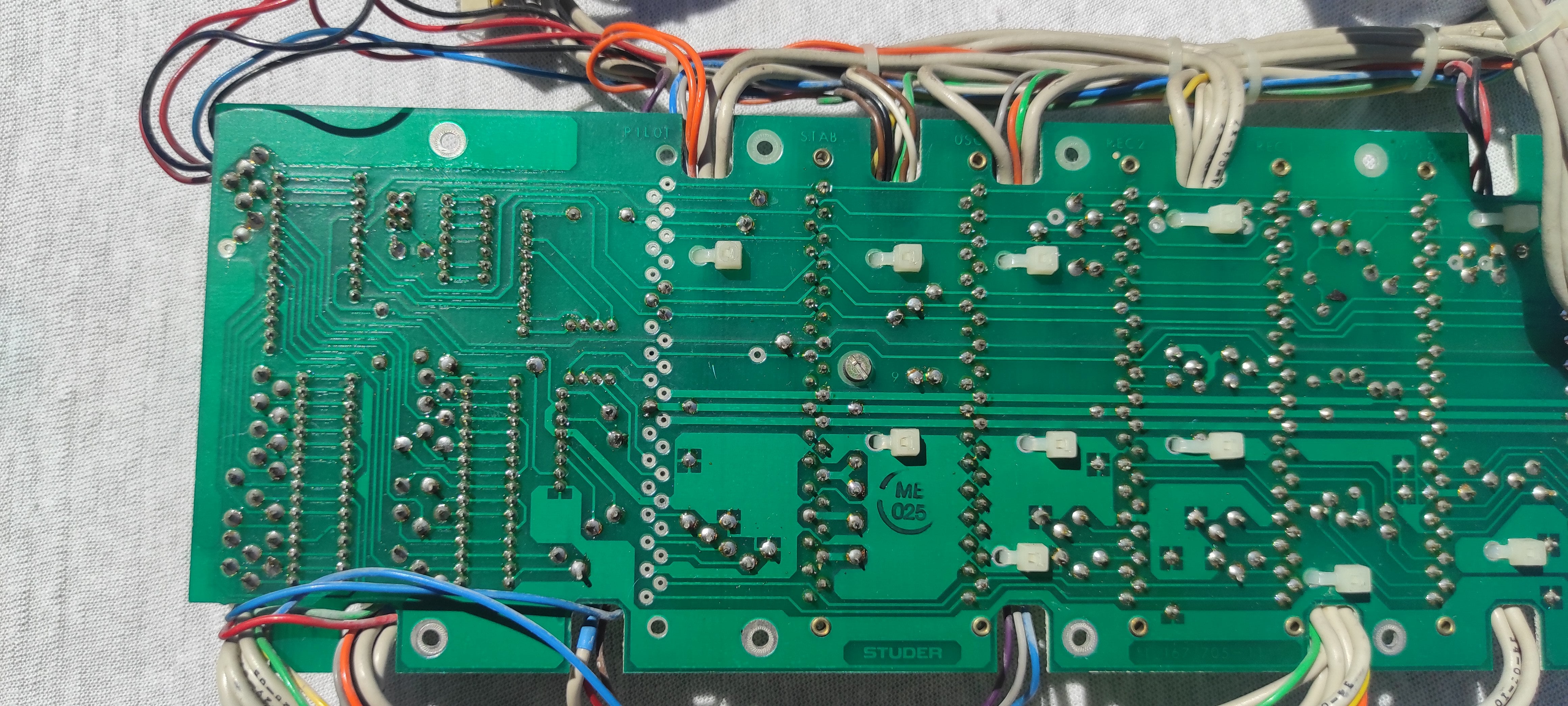 Studer ReVox B67 interconnection 1.167.705-11 PCB not tested
