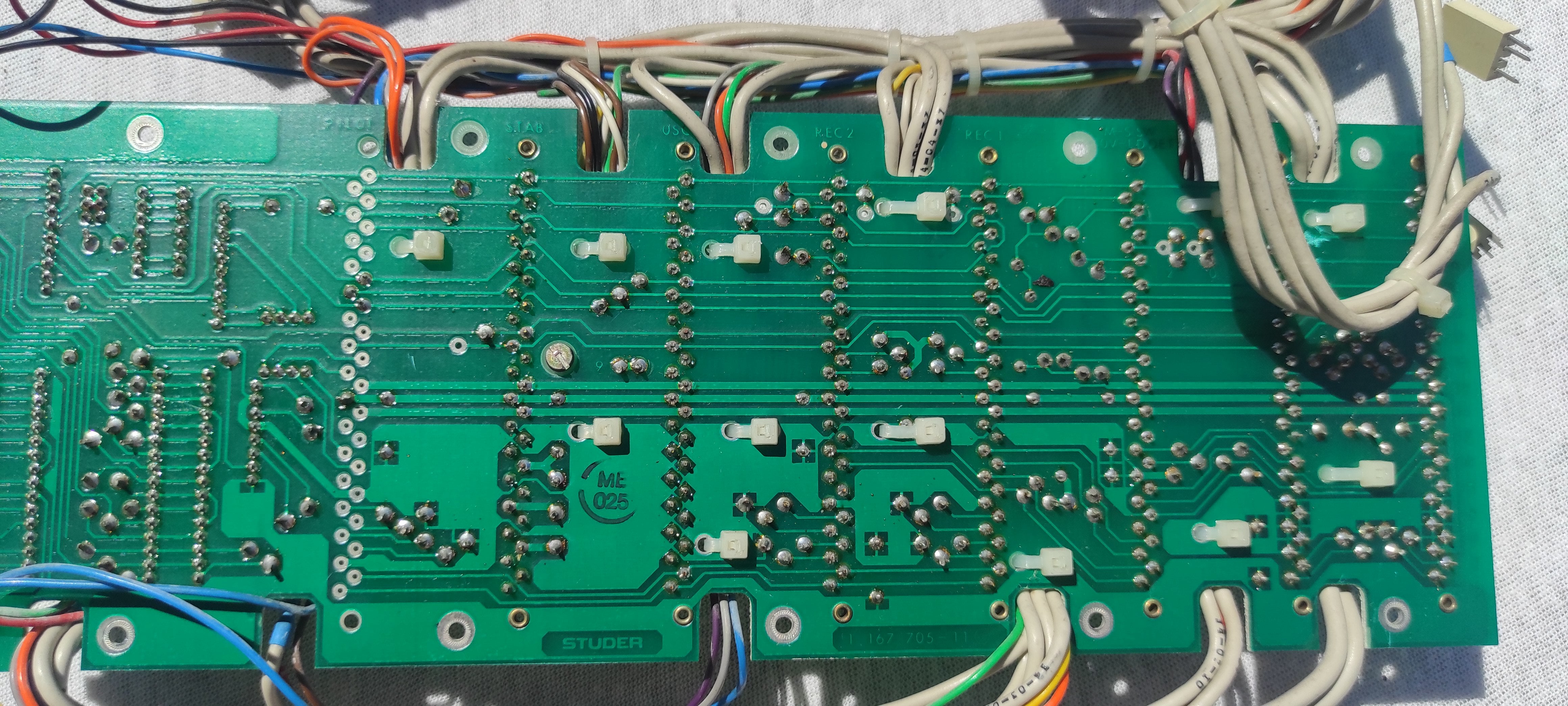 Studer ReVox B67 interconnection 1.167.705-11 PCB not tested
