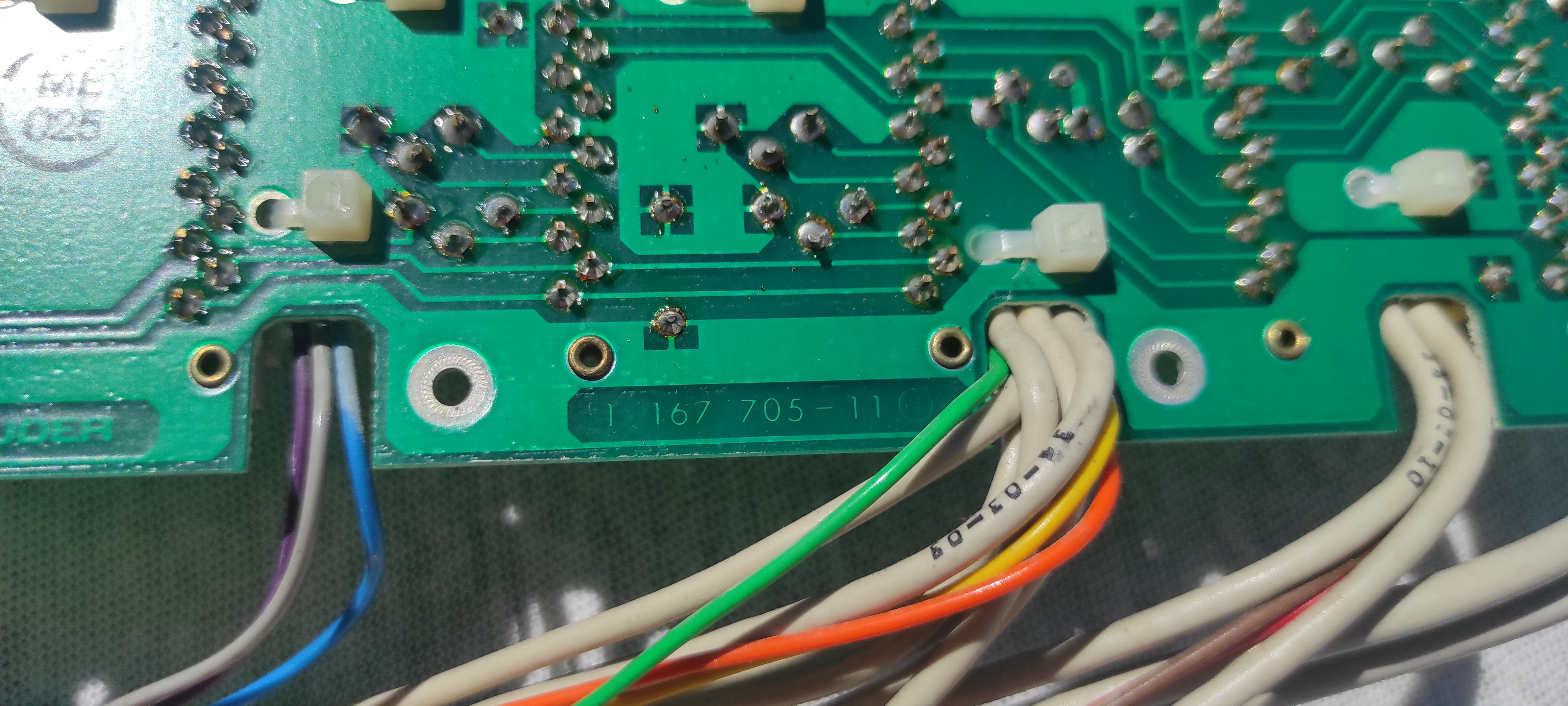 Studer ReVox B67 interconnection 1.167.705-11 PCB not tested