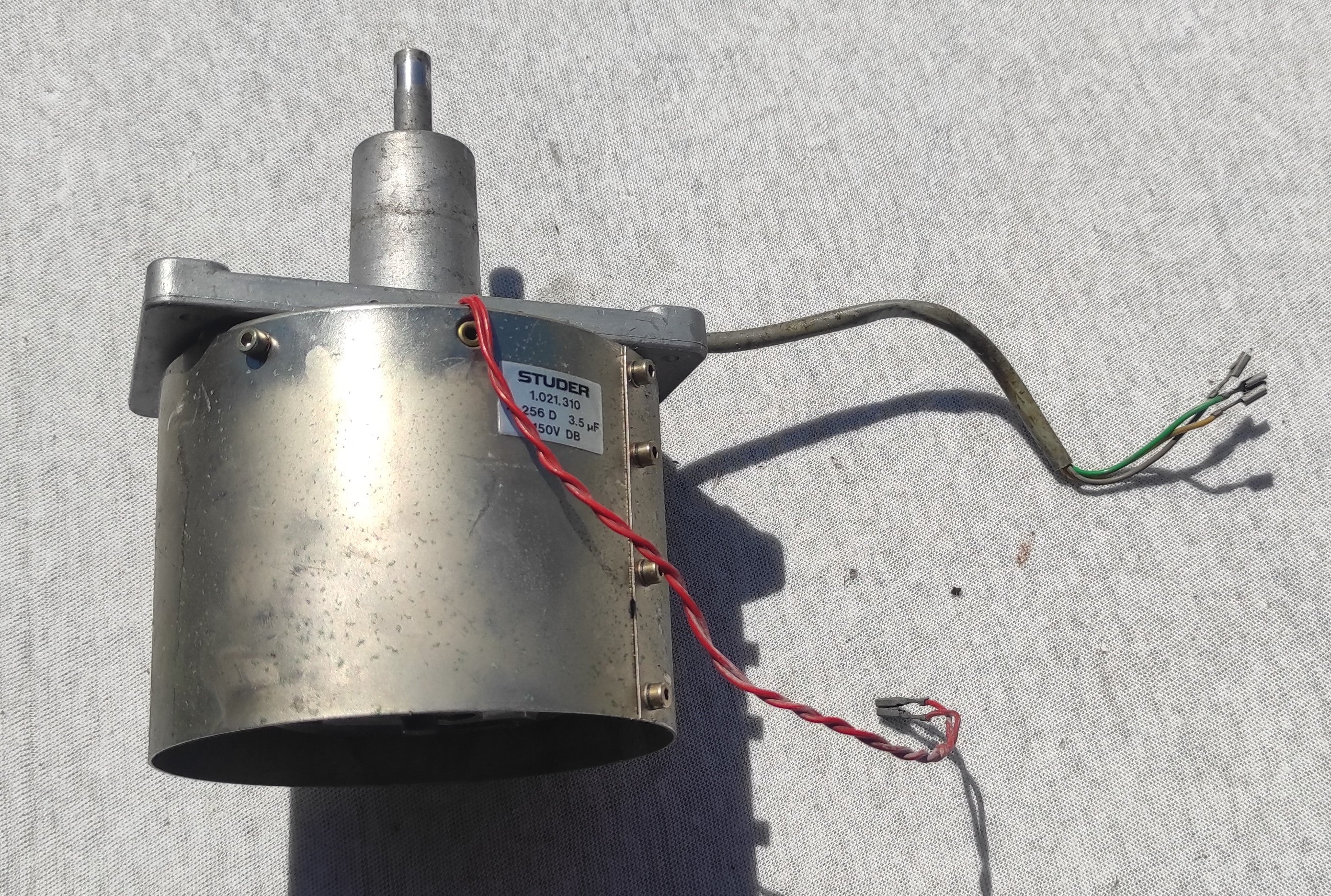 Studer ReVox B67 capstan motor working, in good condition #2