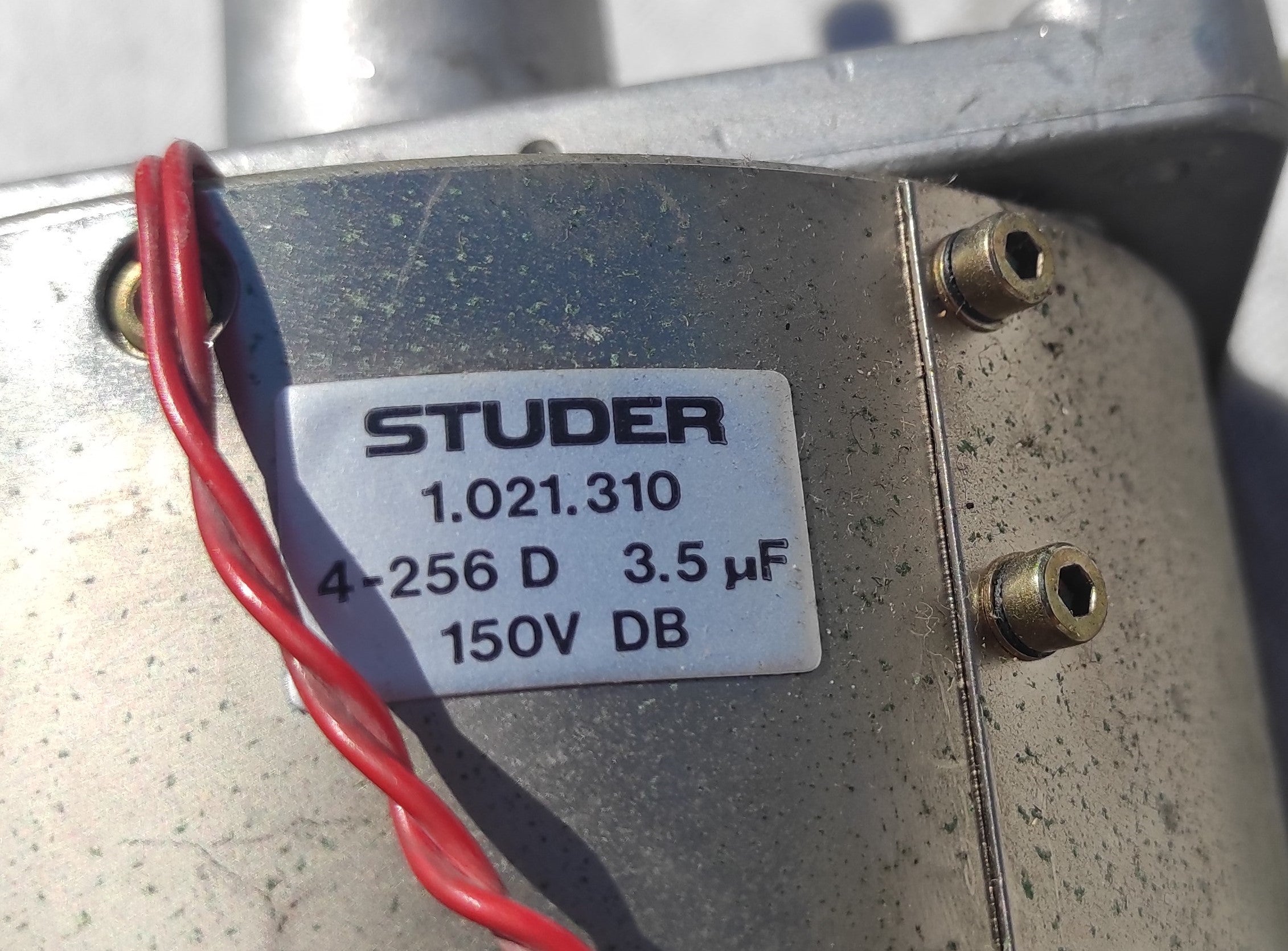 Studer ReVox B67 capstan motor working, in good condition #2