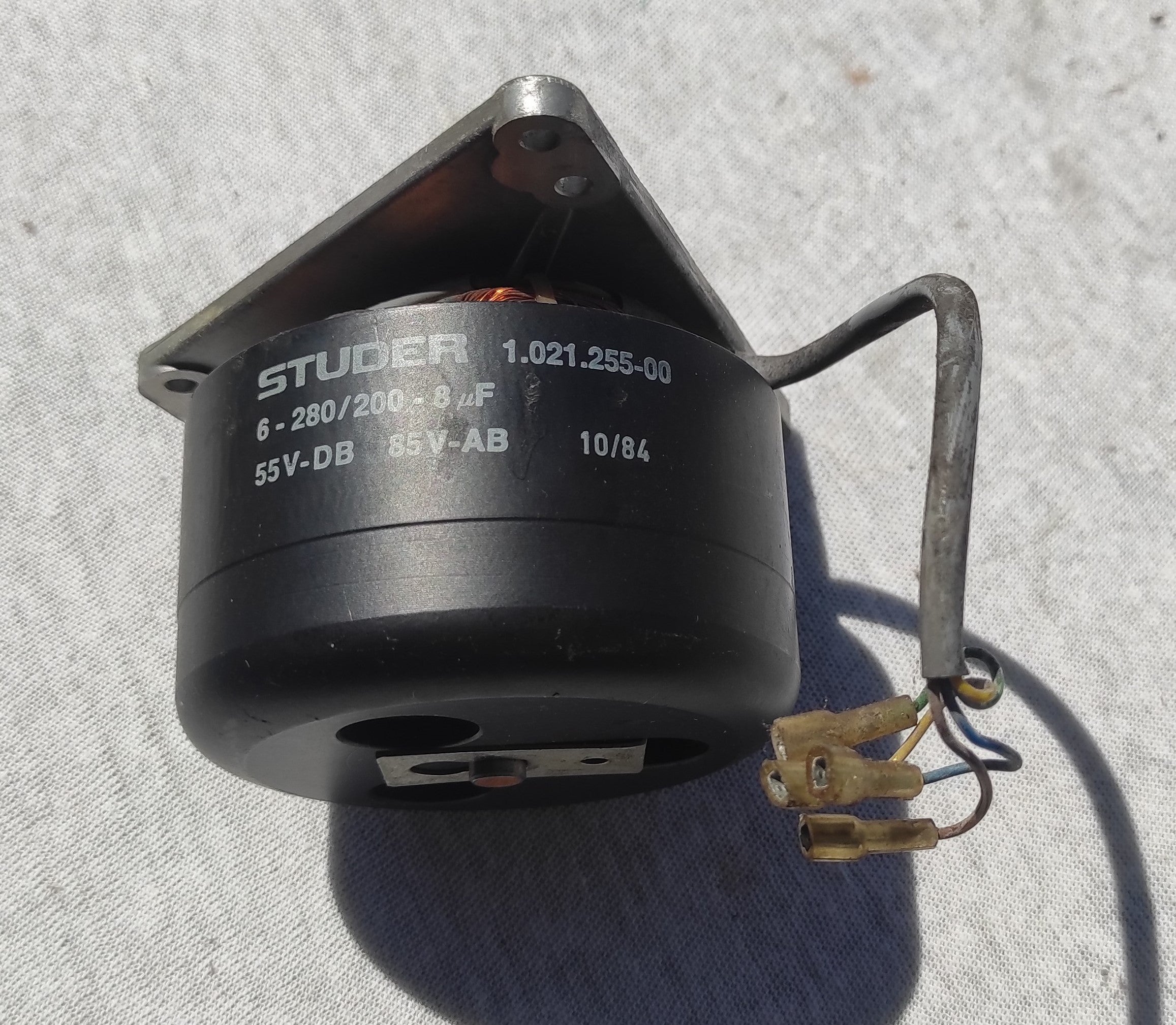 Studer ReVox B67 reel motor working, in good condition #2