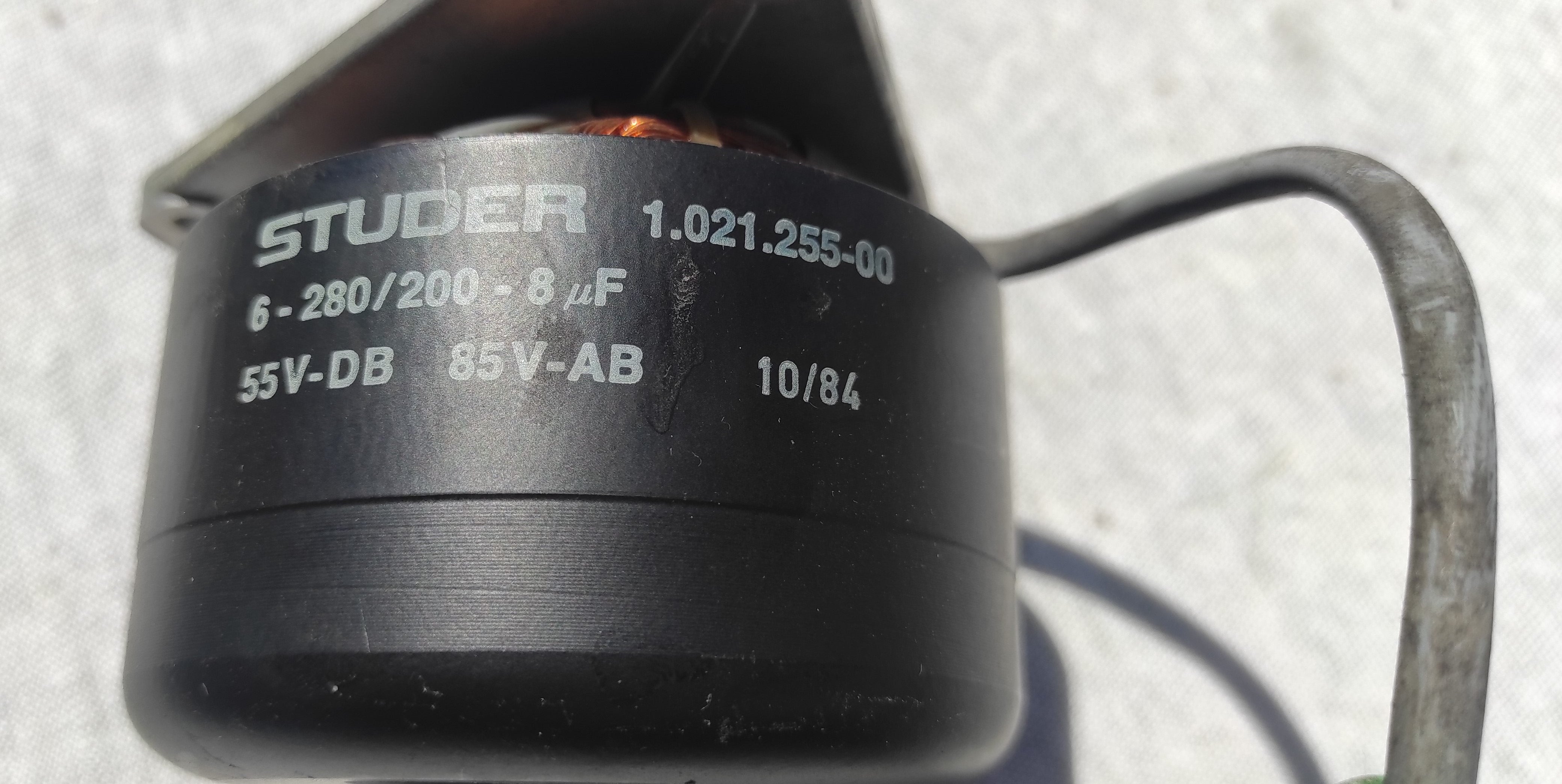 Studer ReVox B67 reel motor working, in good condition #2