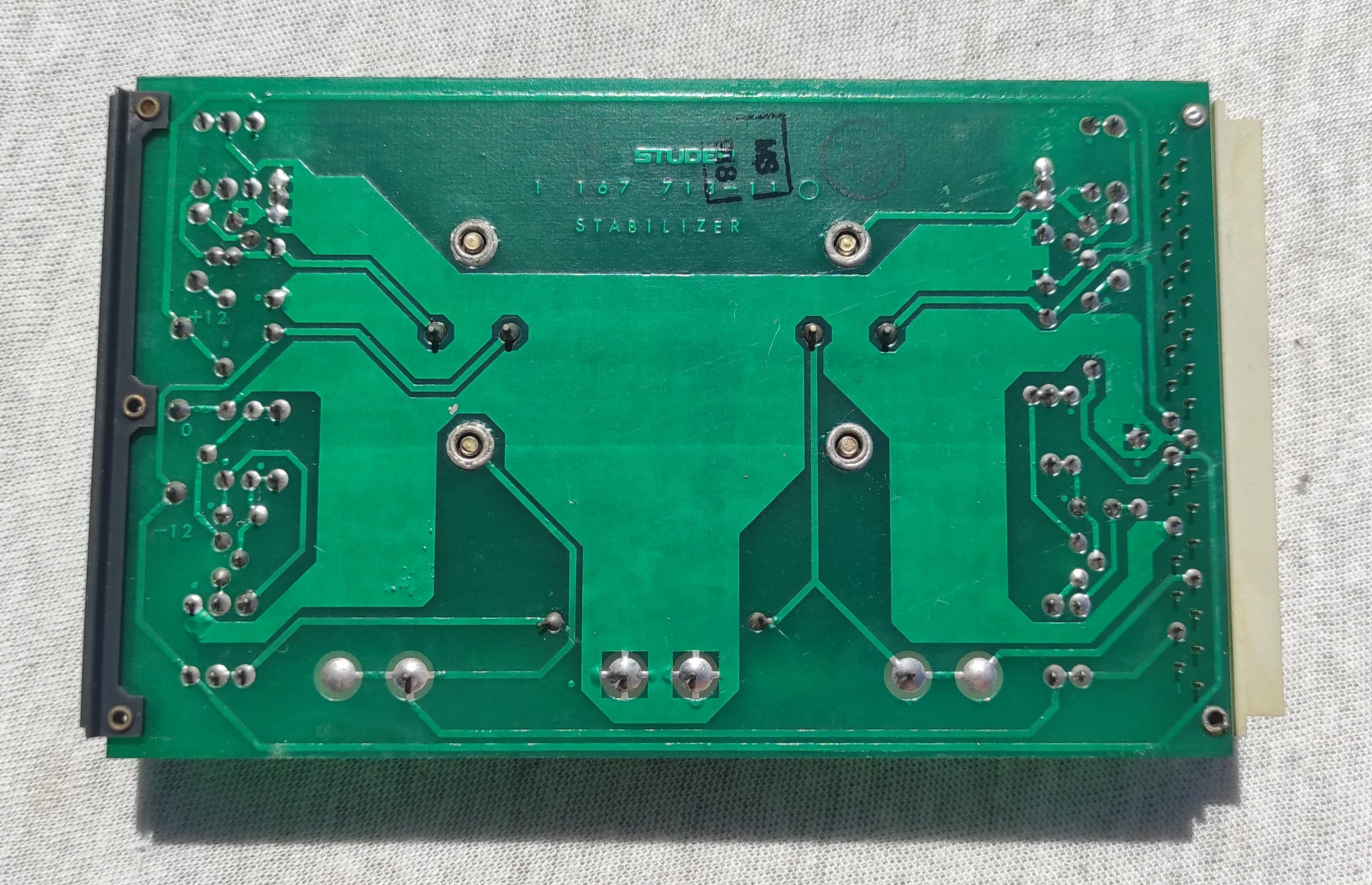 Studer ReVox B67 stabilizer 1.167.713-11 PCB not tested