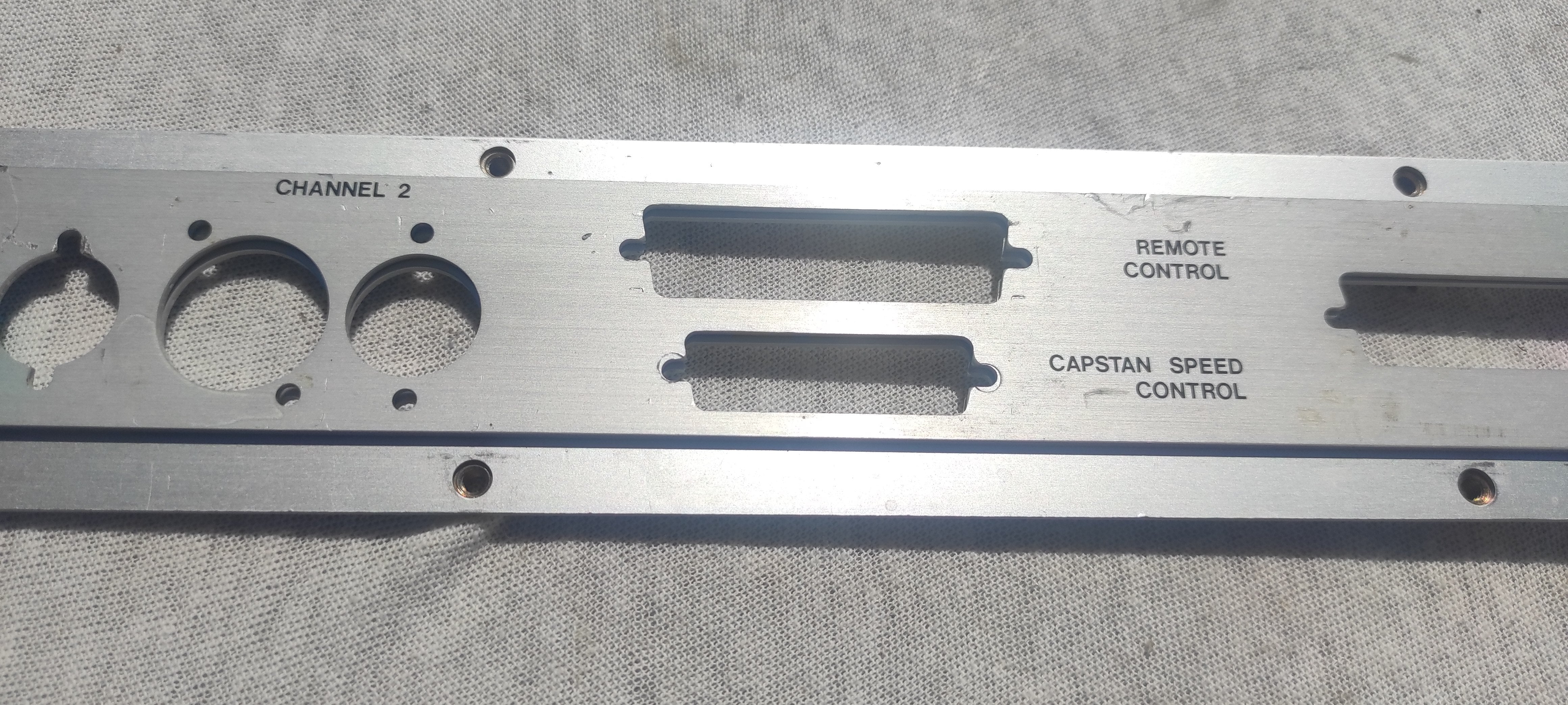 Studer ReVox B67 connectors panel #2