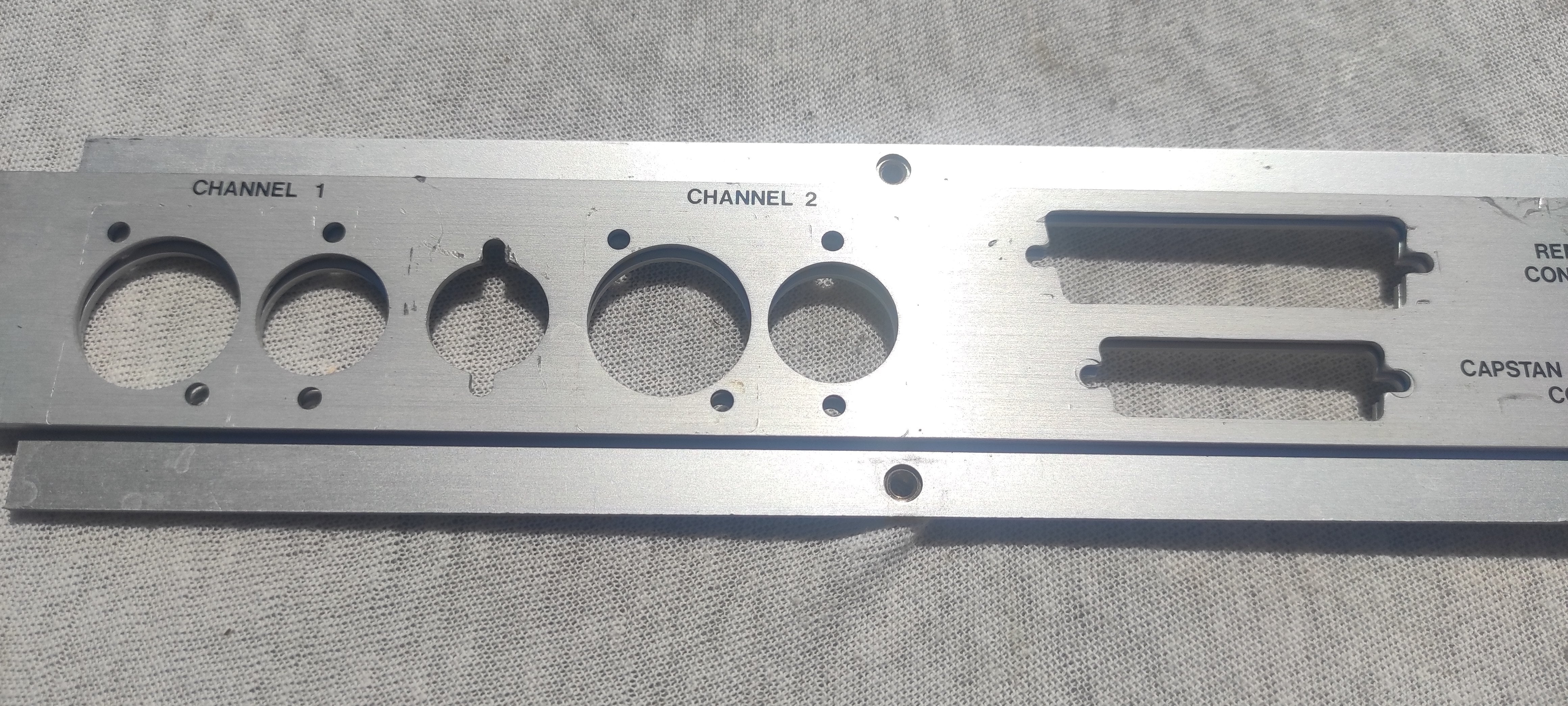 Studer ReVox B67 connectors panel #2