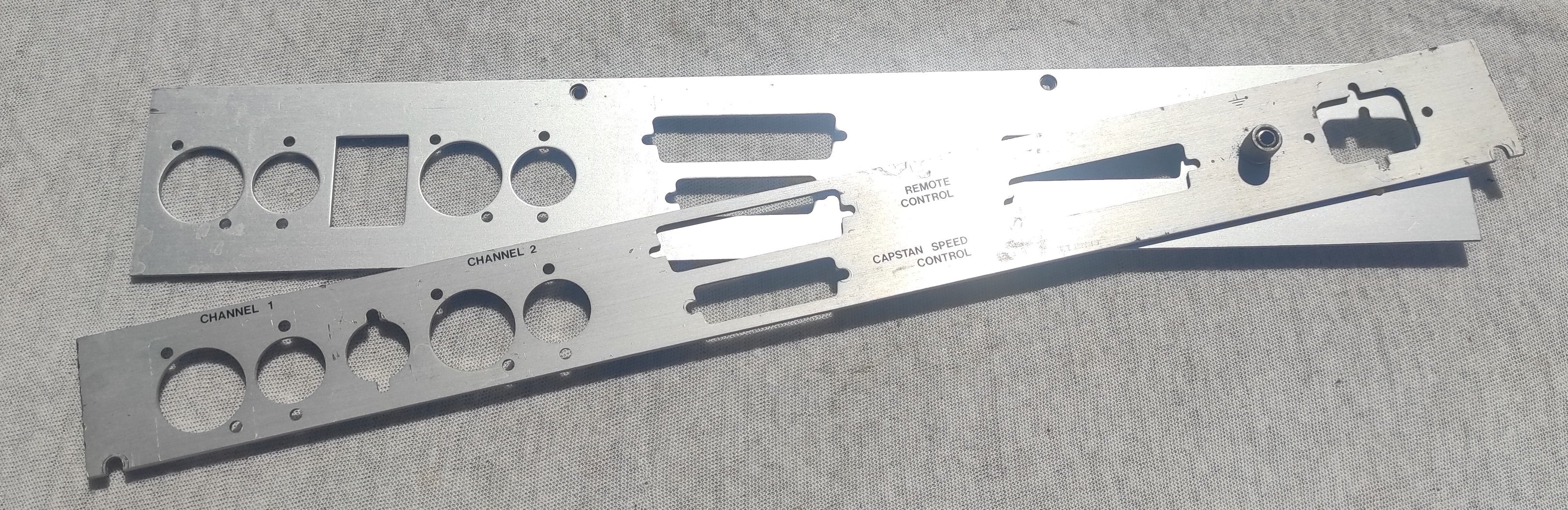 Studer ReVox B67 connectors panel #2