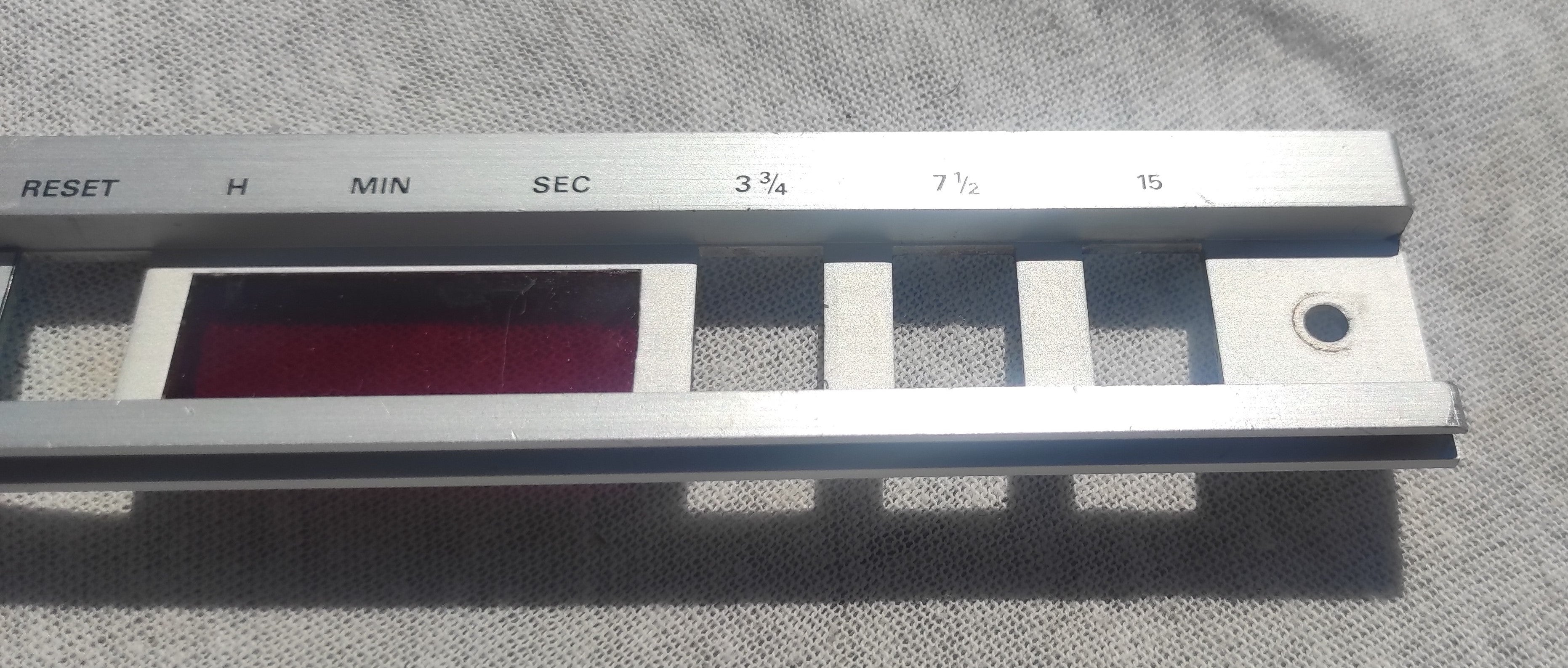 Studer ReVox B67 service control alu panel #1