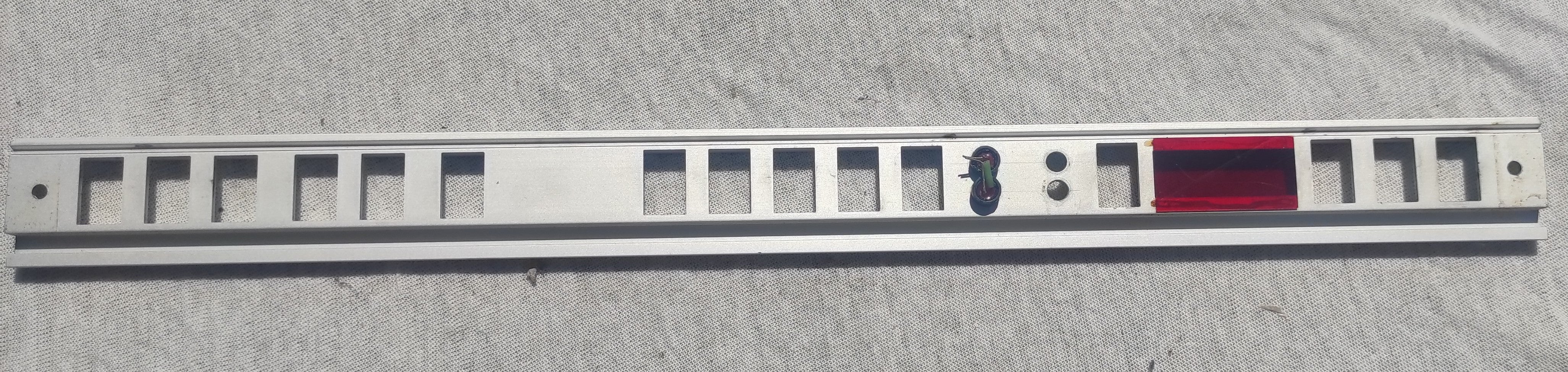 Studer ReVox B67 service control alu panel #1