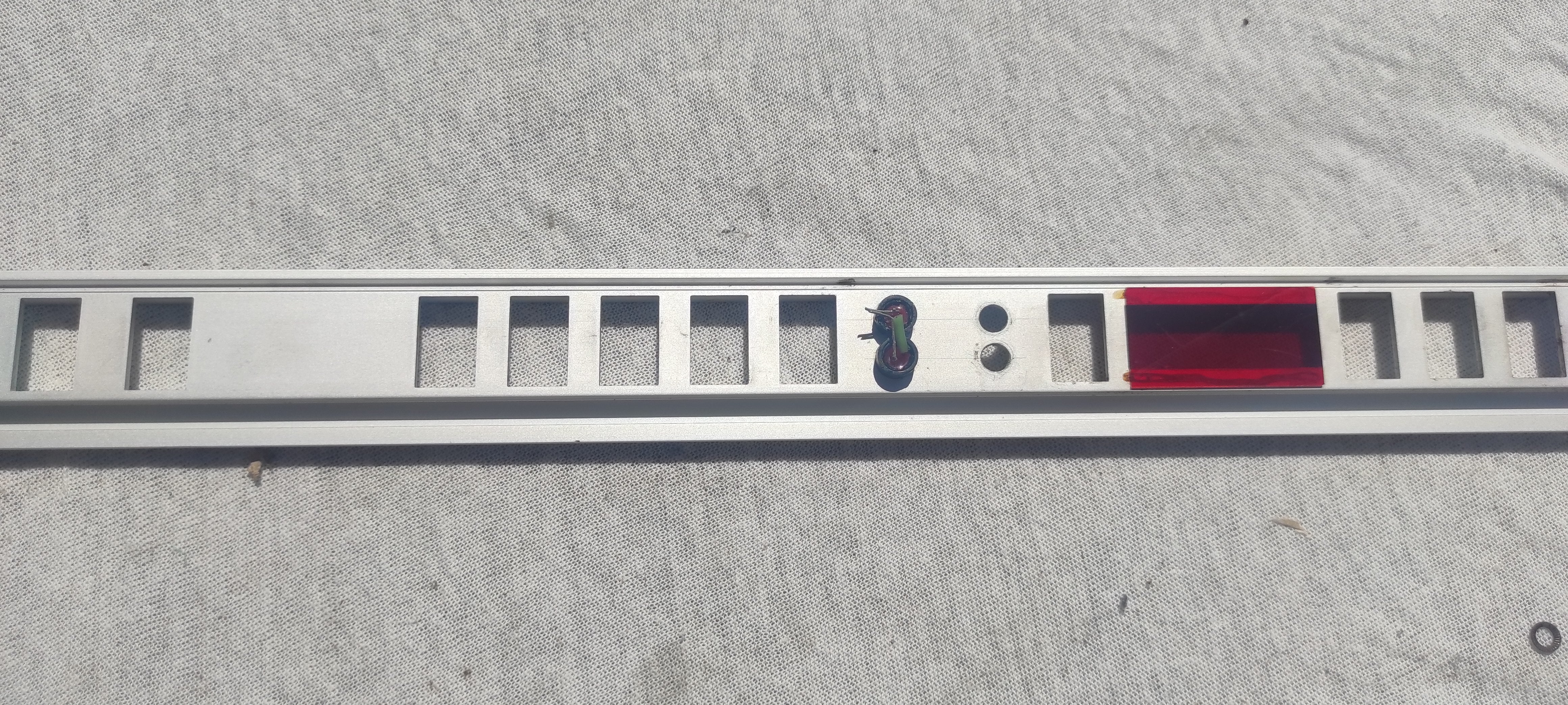 Studer ReVox B67 service control alu panel #1