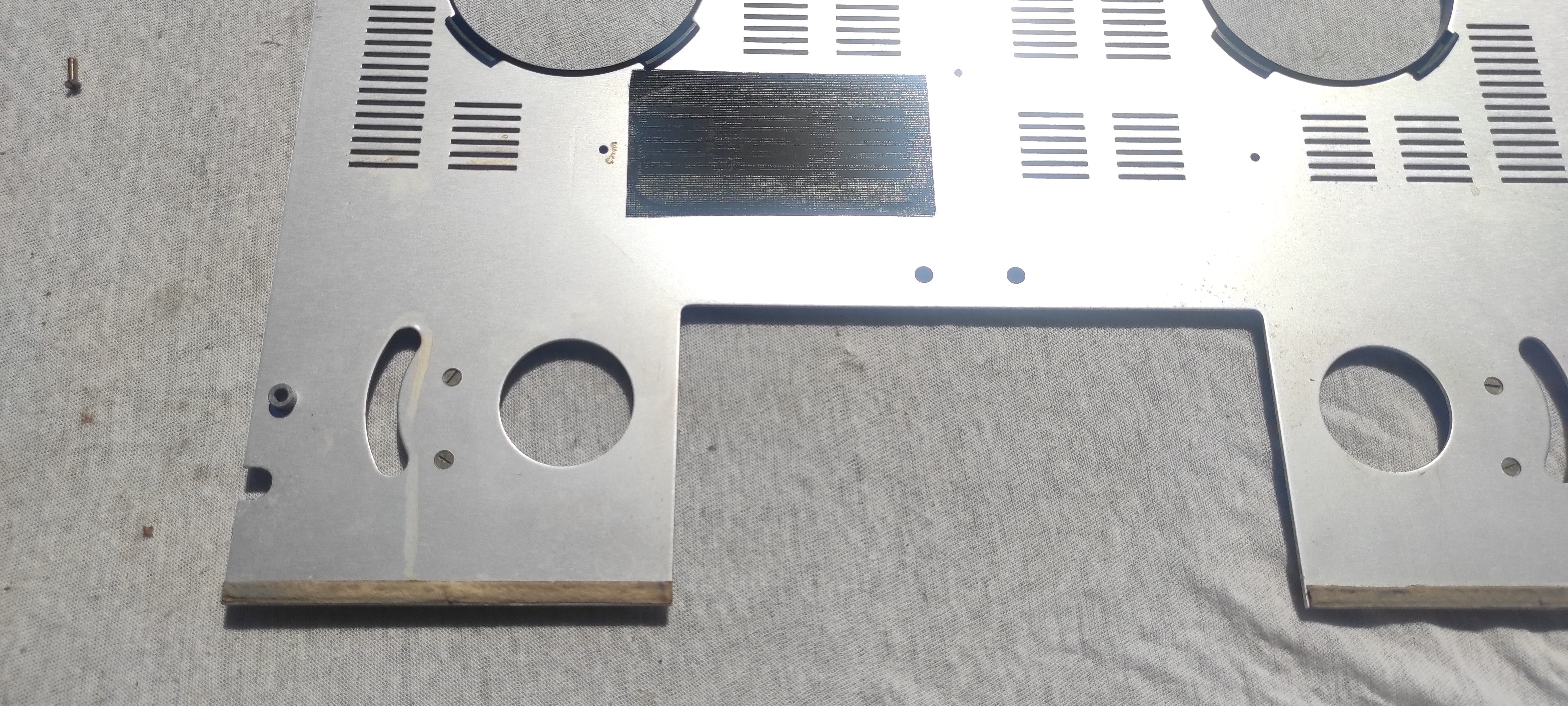 Studer ReVox B67 faceplate front panel used #1