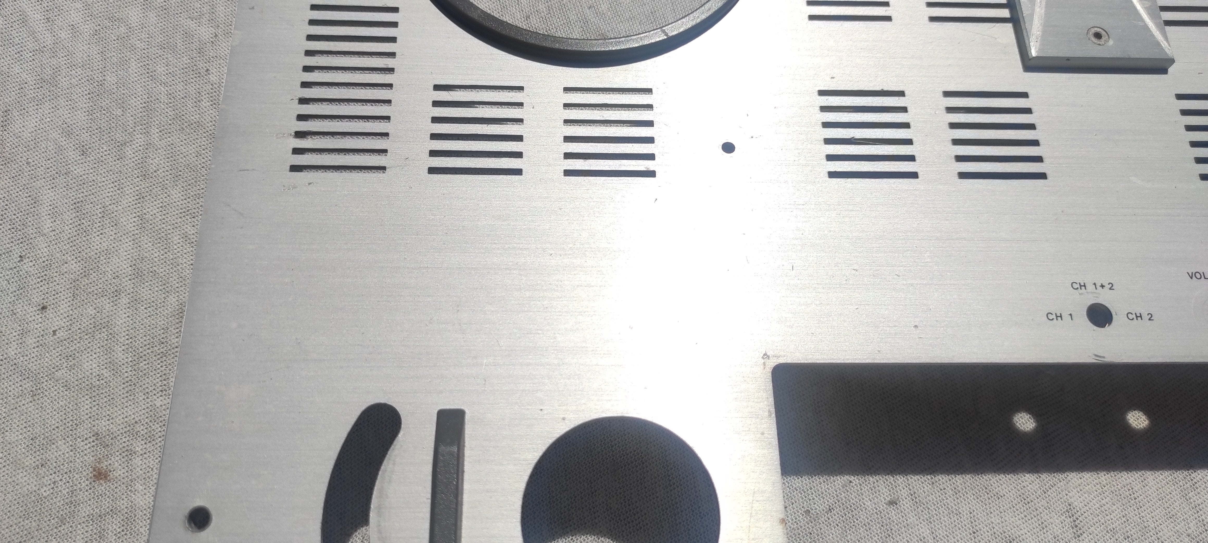 Studer ReVox B67 faceplate front panel used #2