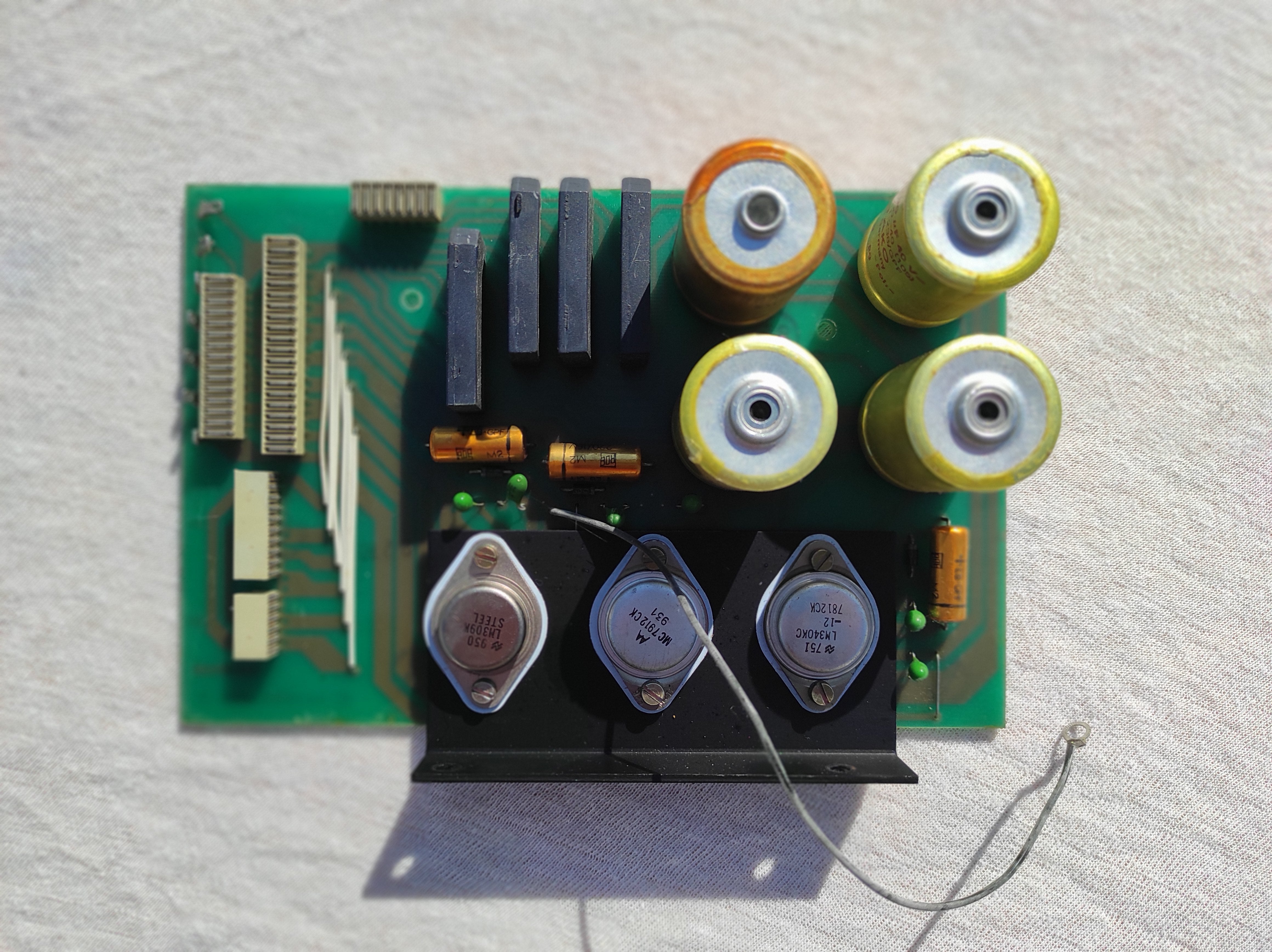 Studer ReVox B67 1.167.746-11 power supply PCB not tested, traces of corrosion #1
